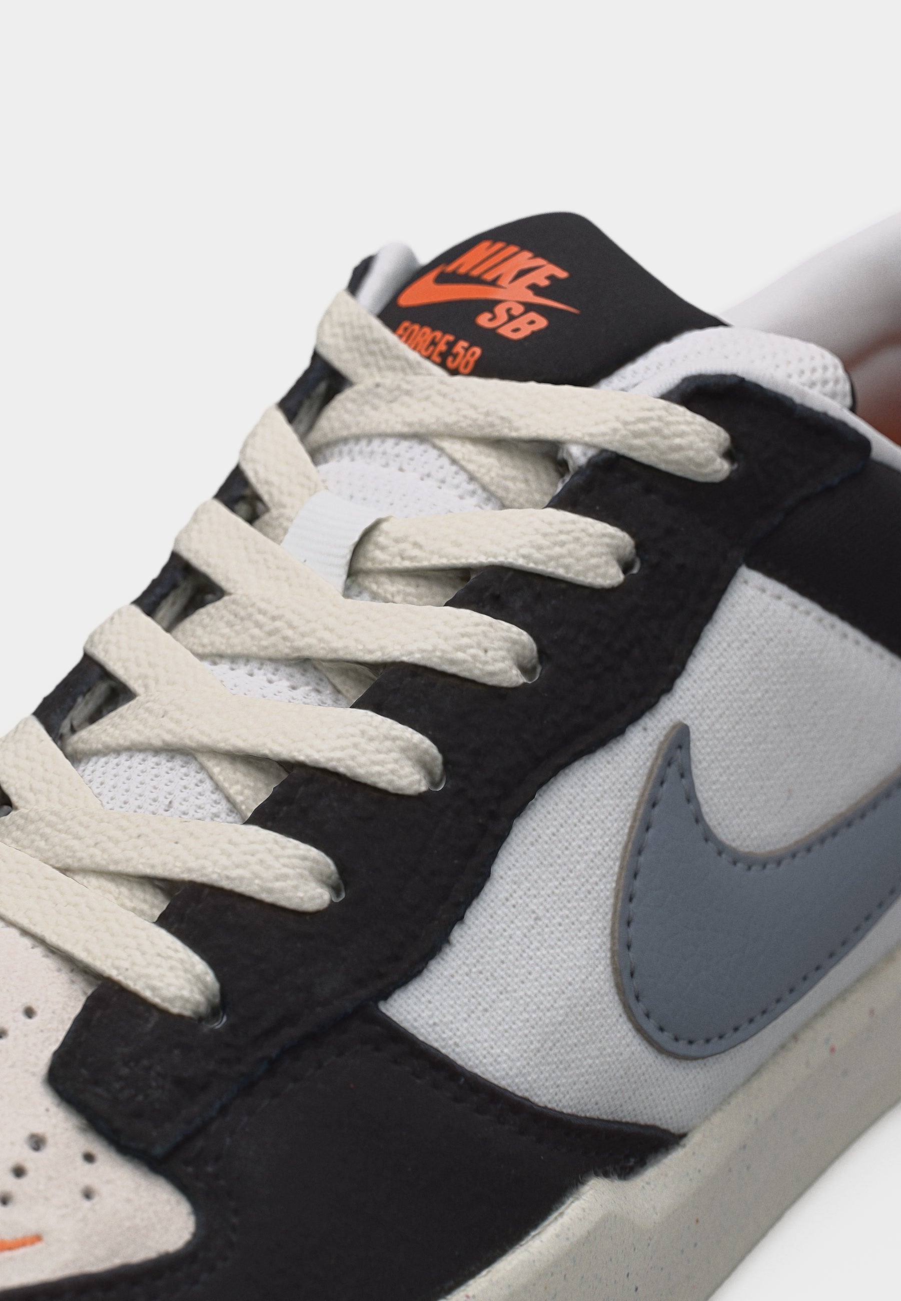 FORCE 58 UNISEX - Trainers - black/cool grey/summit white/sail