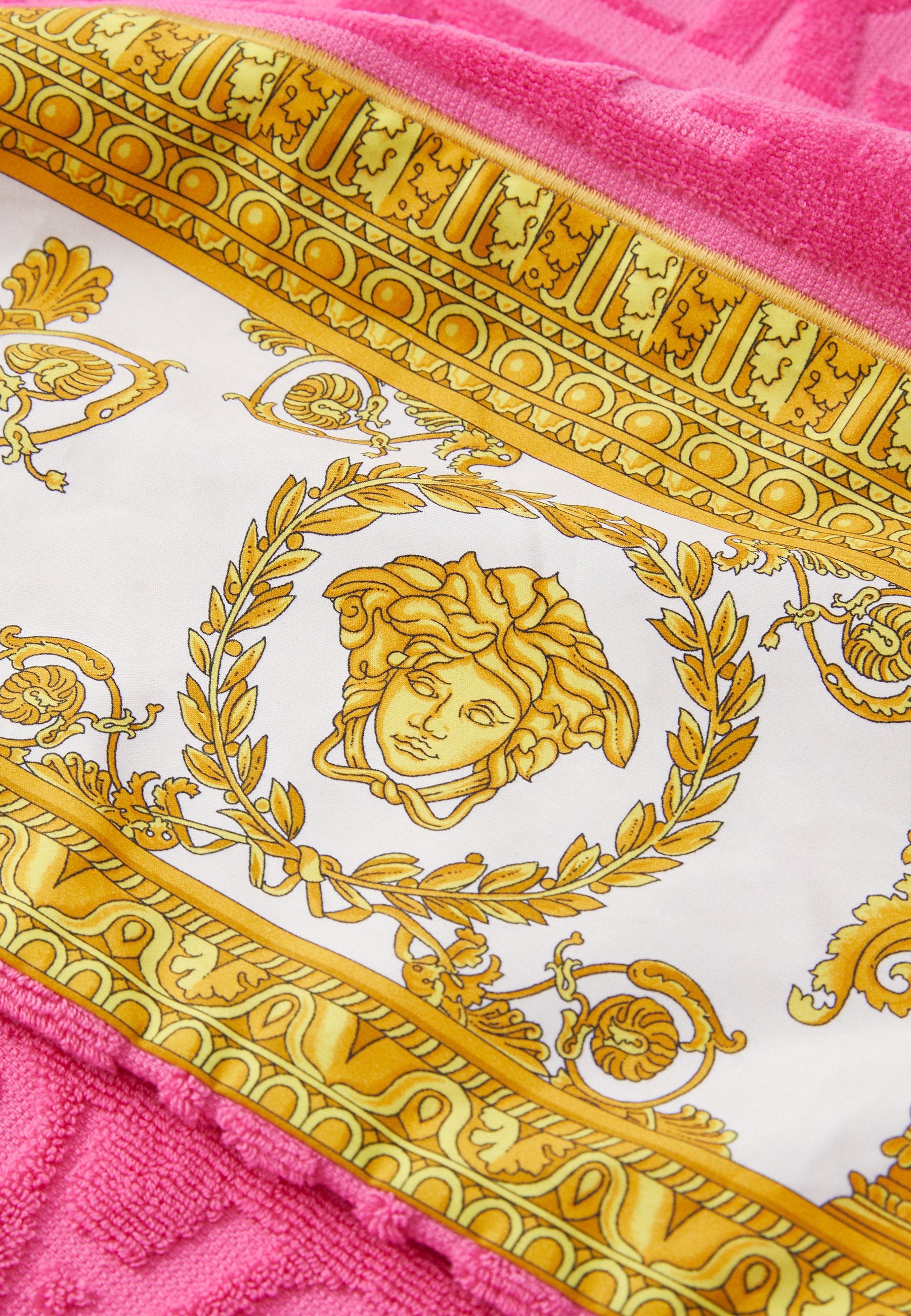 BATH TOWEL I HEART BAROQUE - Towel - fuxia