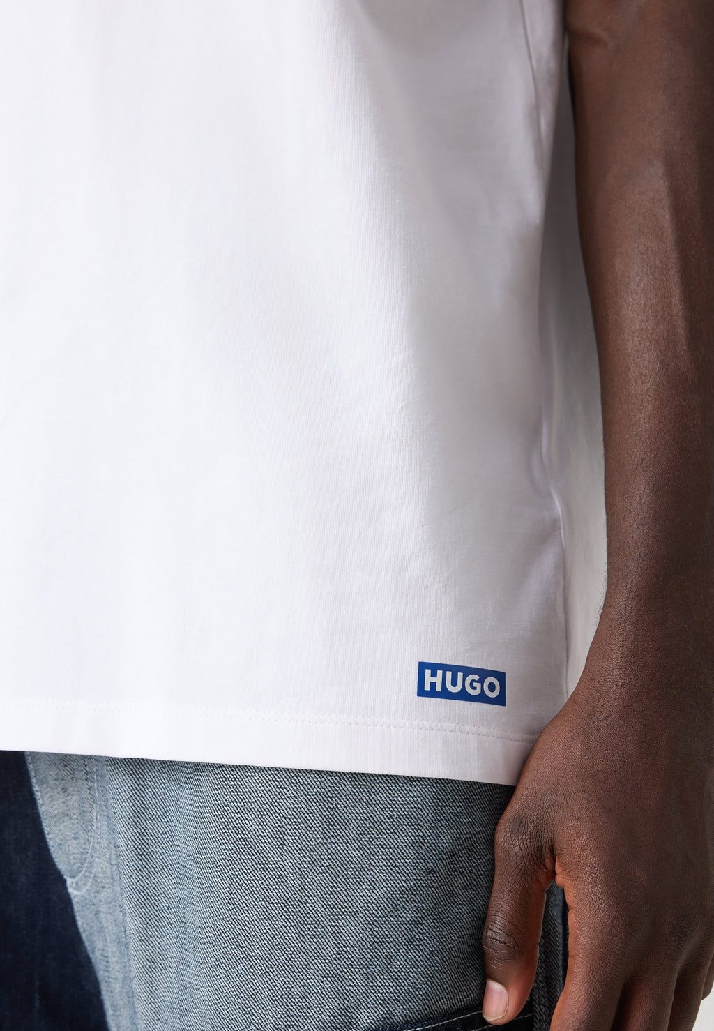 NAOLO 2 PACK - Basic T-shirt - white