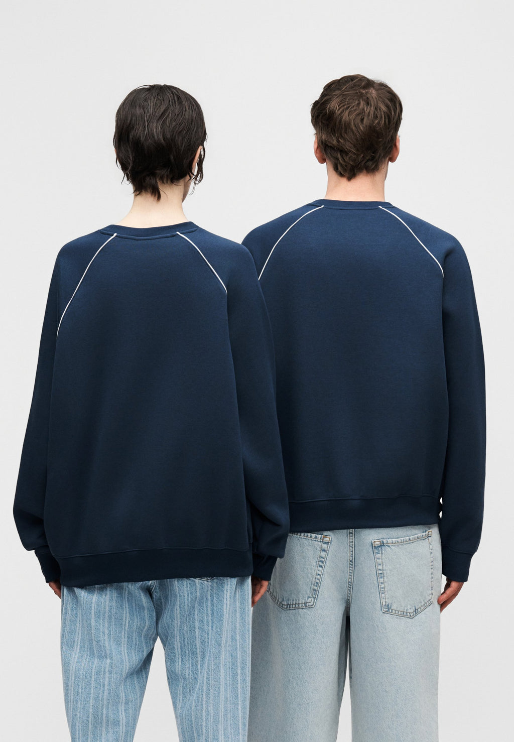 GRAPHIC CREW UNISEX - Sweat-shirt - marine