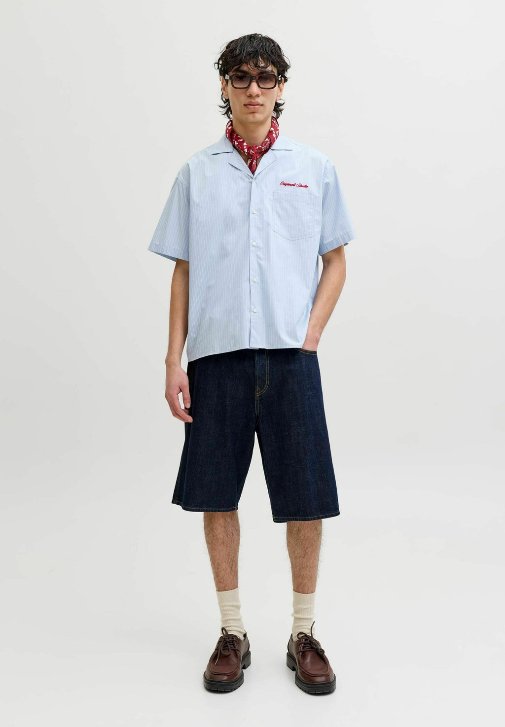 HAWAII-HEMD LOOSE FIT HAWAII-HEMD - Shirt - cashmere blue