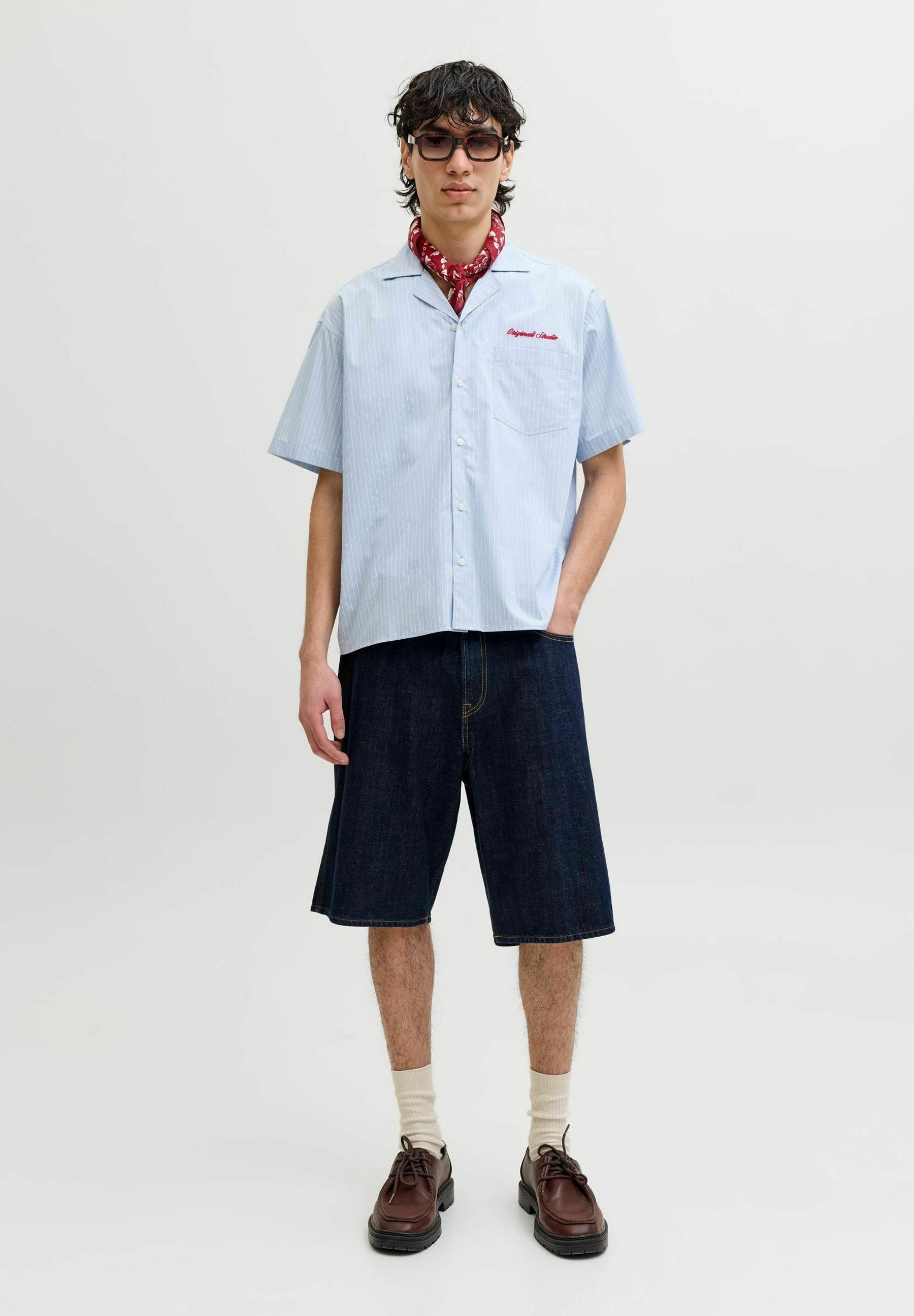 HAWAII-HEMD LOOSE FIT HAWAII-HEMD - Shirt - cashmere blue