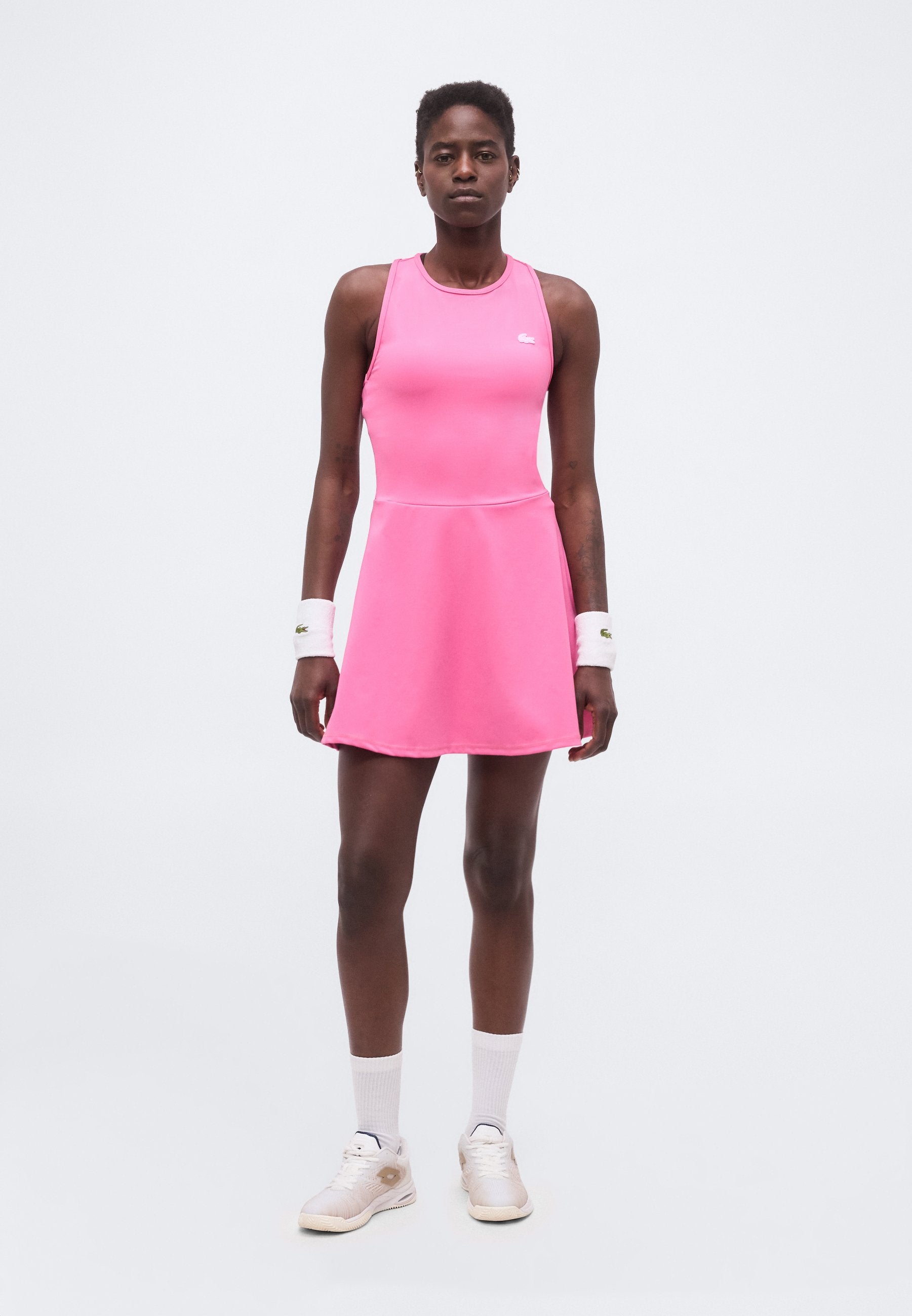 DRESS SUMMER SET - Jersey dress - fushia pink/albizia