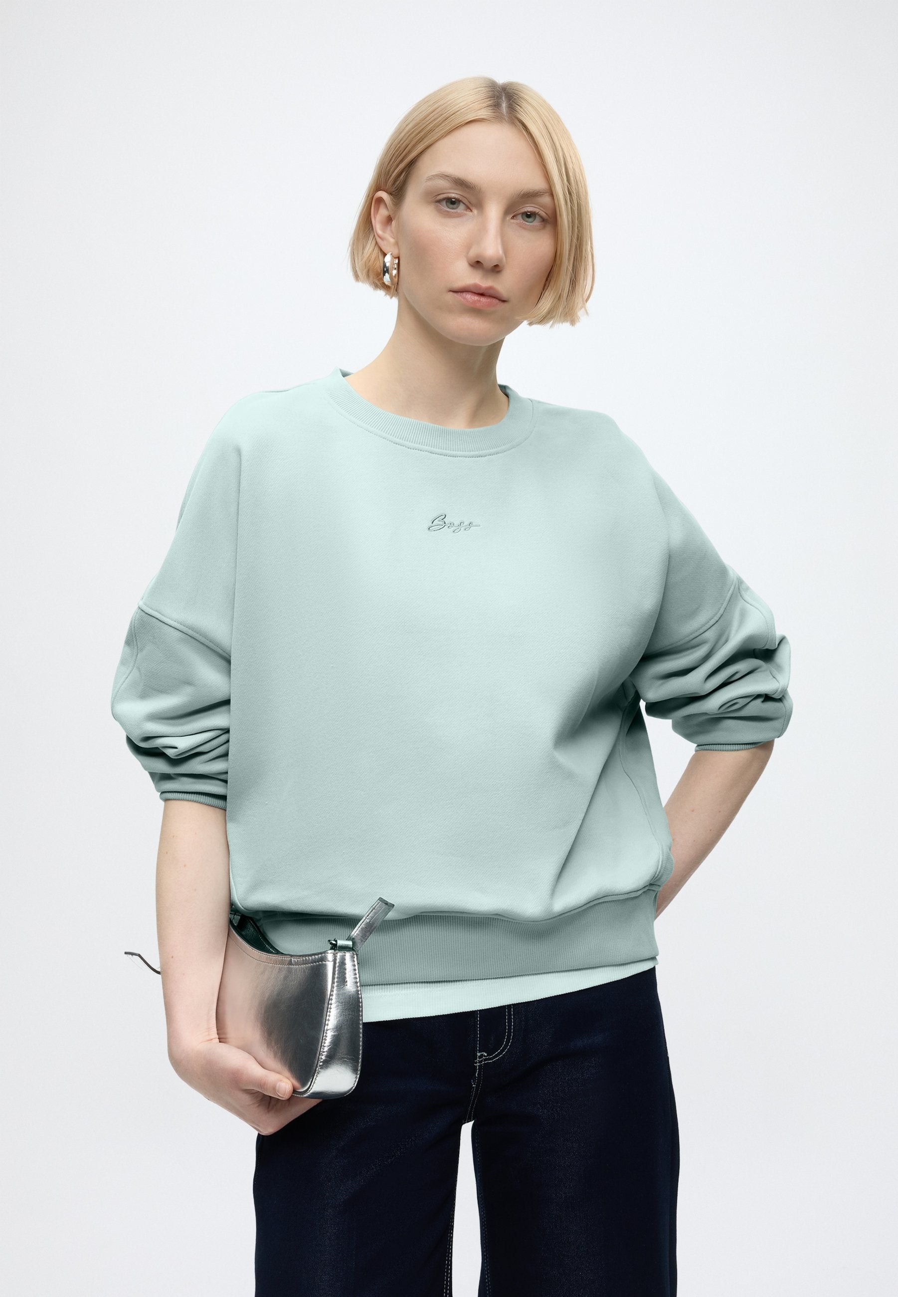 EVER - Sweat-shirt - vert clair