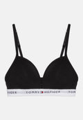 SIGNATURE FOAM MOULDED TRIANGLE BRA - Triangle bra - black