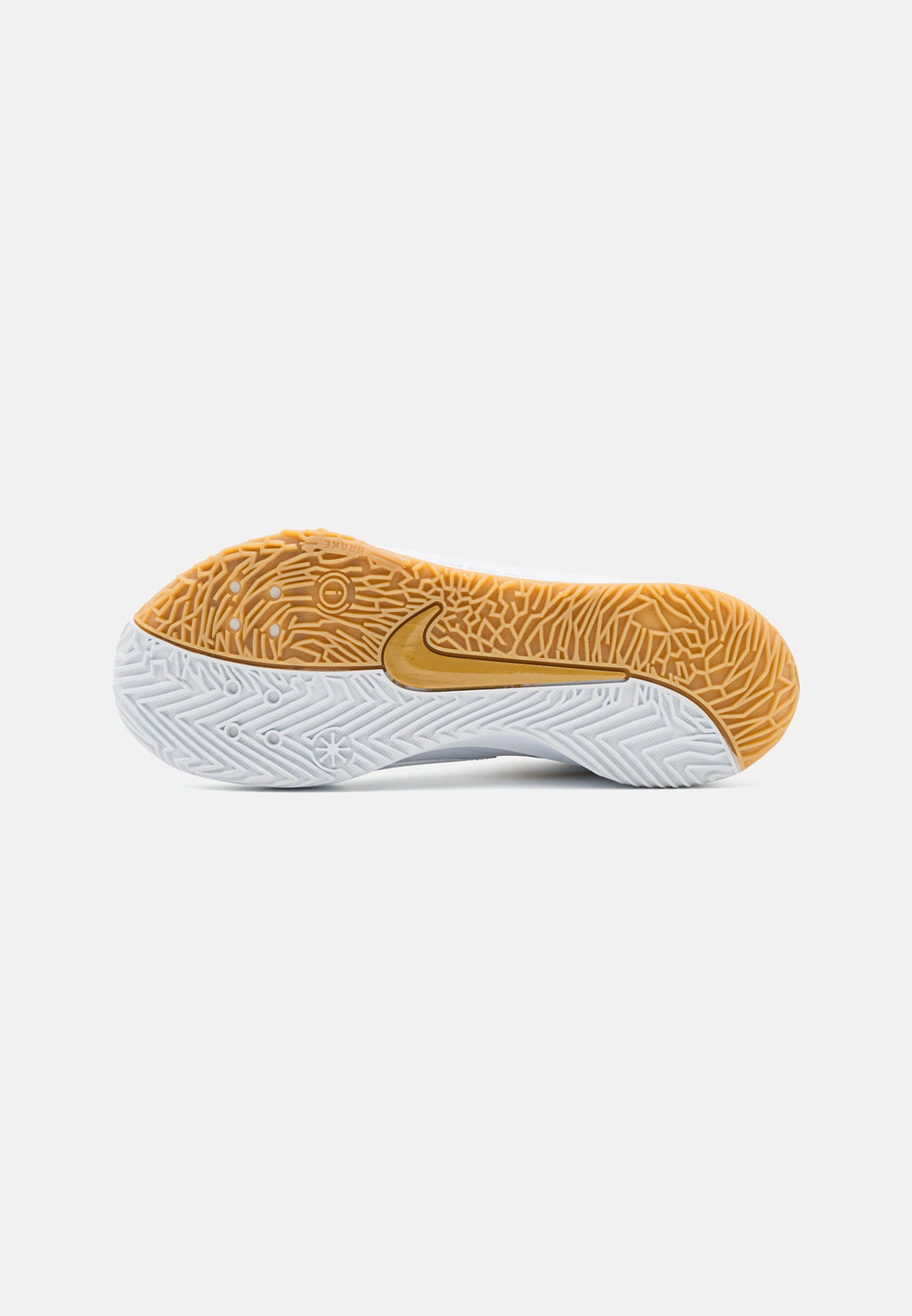 ZOOM HYPERACE 3 UNISEXE - Chaussures de volleyball - blanc/or métallique/photon dust