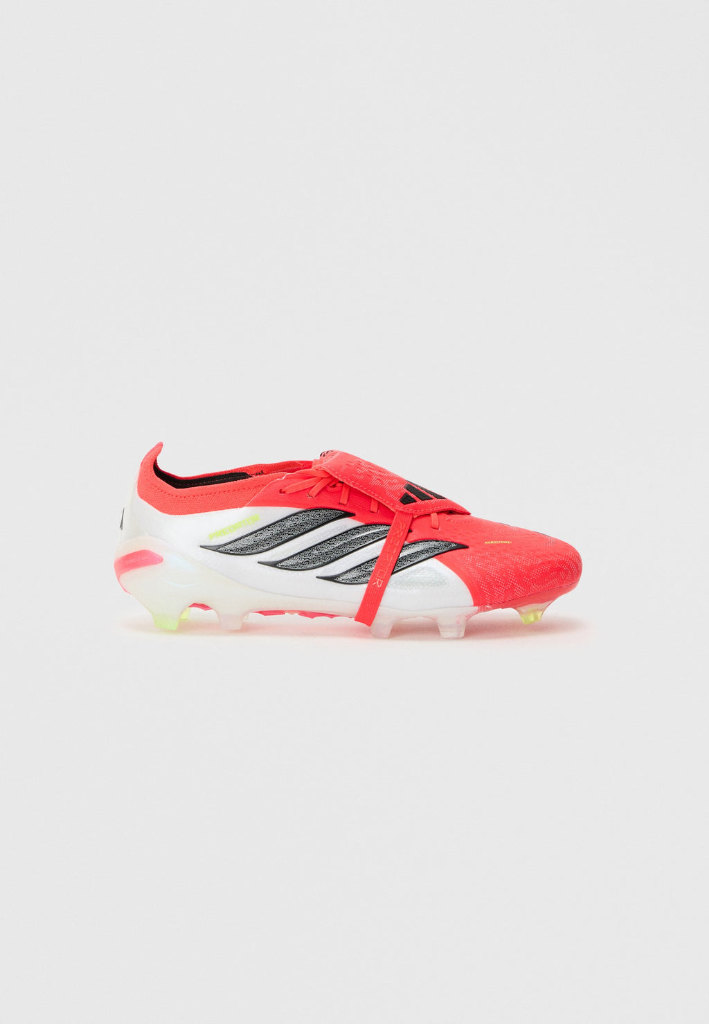 PREDATOR ELITE FOLD OVER TONGUE - Firm-ground football boots - lucid red/core black/white
