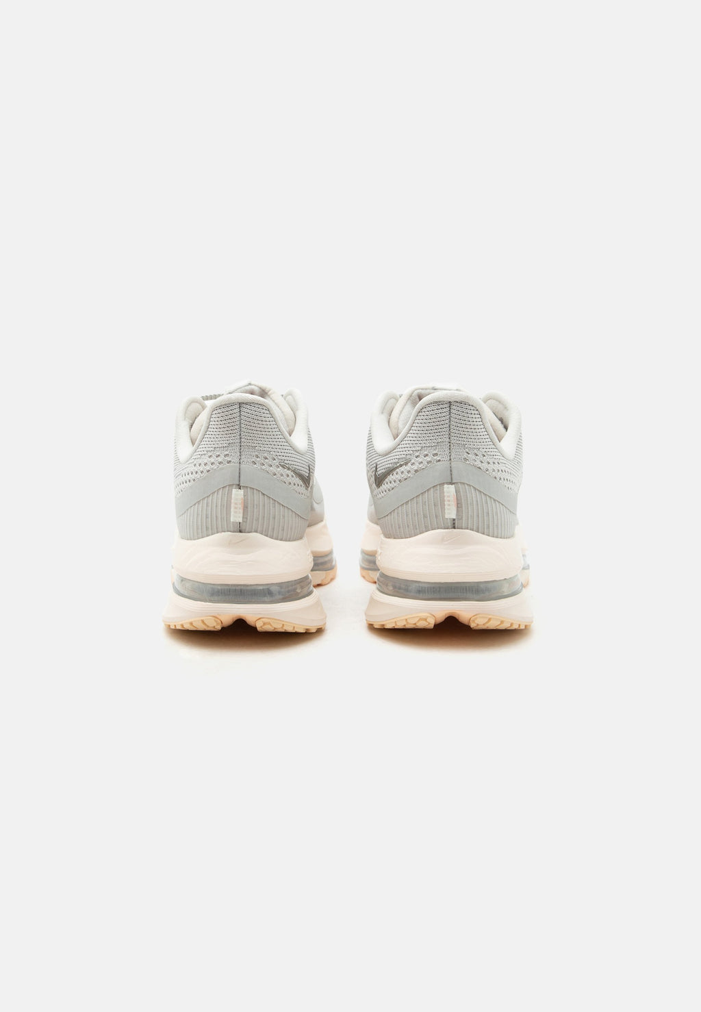 PEGASUS PREMIUM - Chaussures de running sur route - os clair/argenté métallisé/craie/orange arctique/pêche glacée/blanc