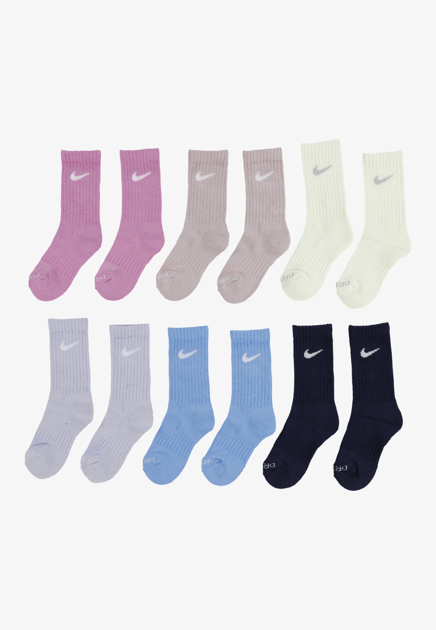 BASIC CREW UNISEX 6 PACK - Socks - multi-coloured