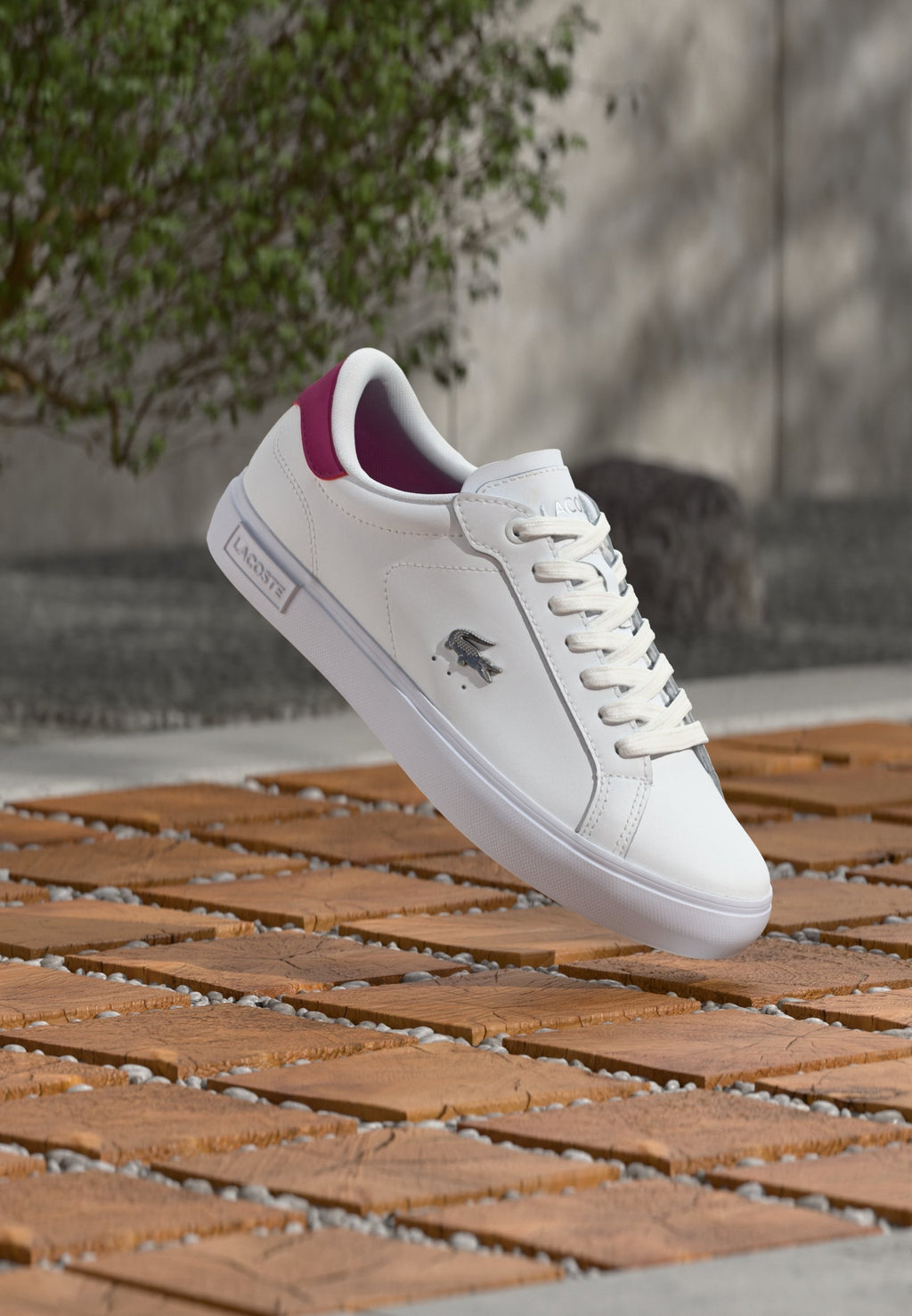 POWERCOURT 126 - Trainers - white/dark purple