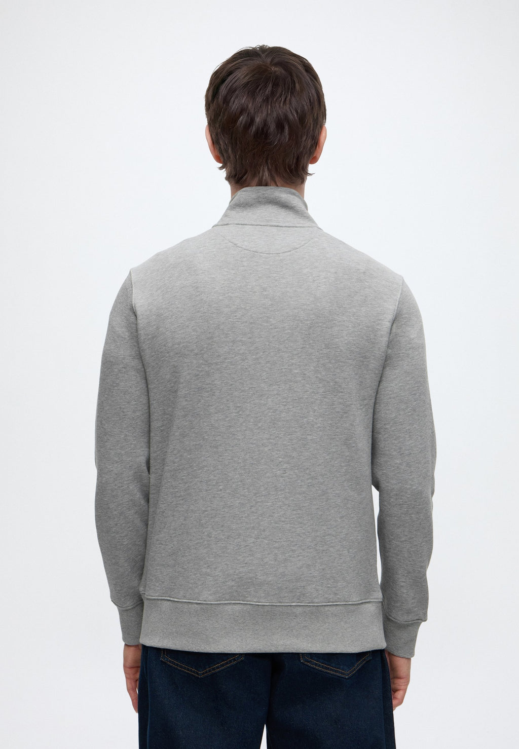 REG SHIELD HALF ZIP  - Sweatshirt - grey melange