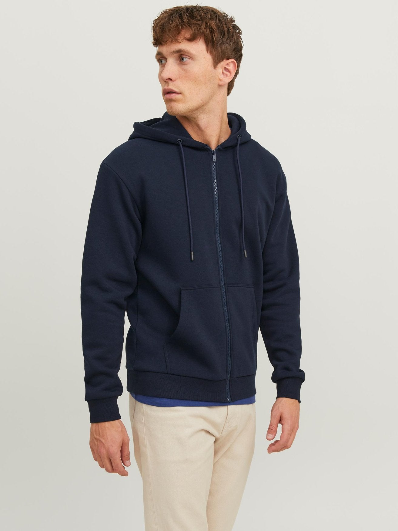 Zip Plain Zip - Zip-up sweatshirt - navy blazer