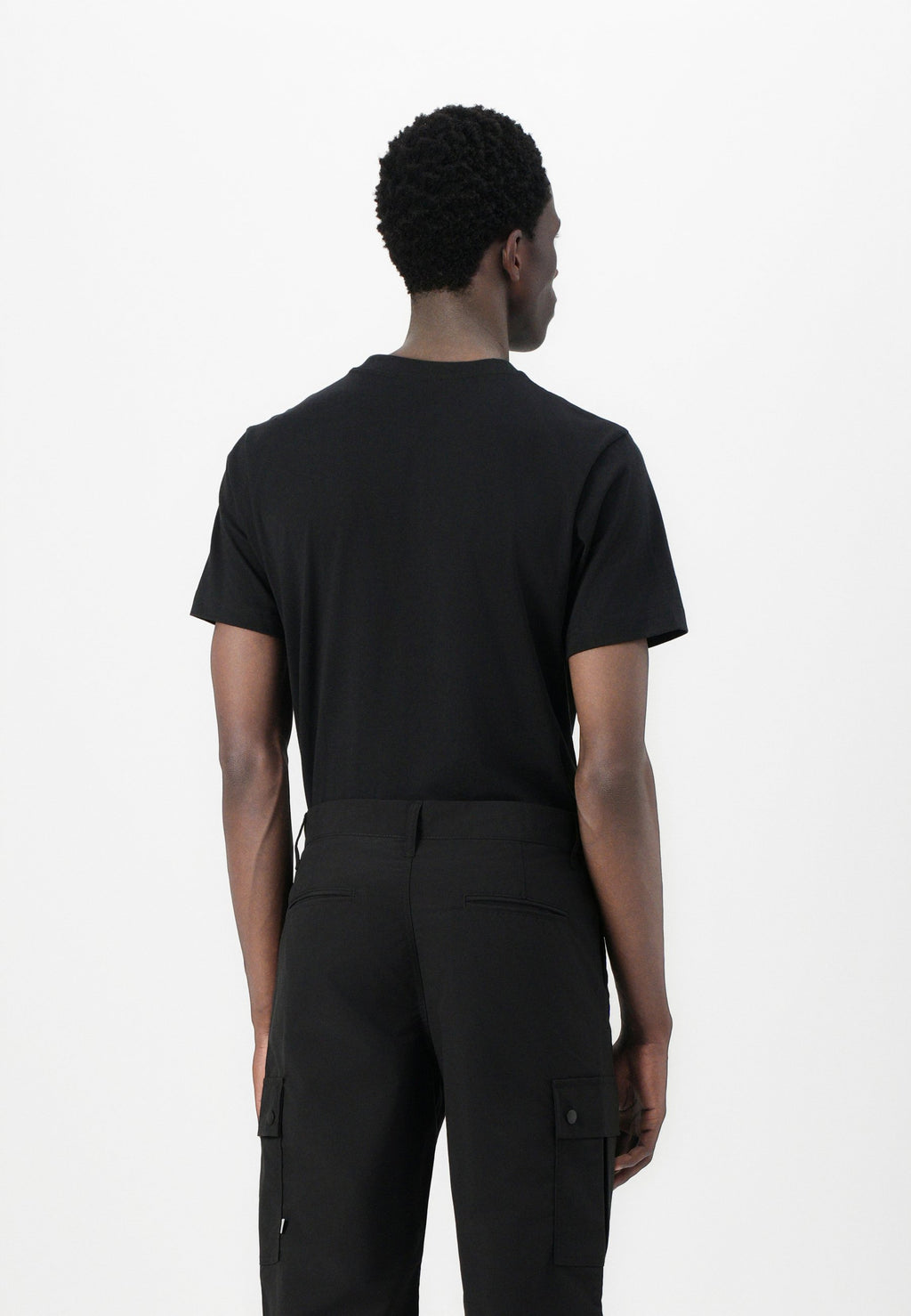 JPSTKARL KURTIS SNAP TECH - Cargo trousers - black