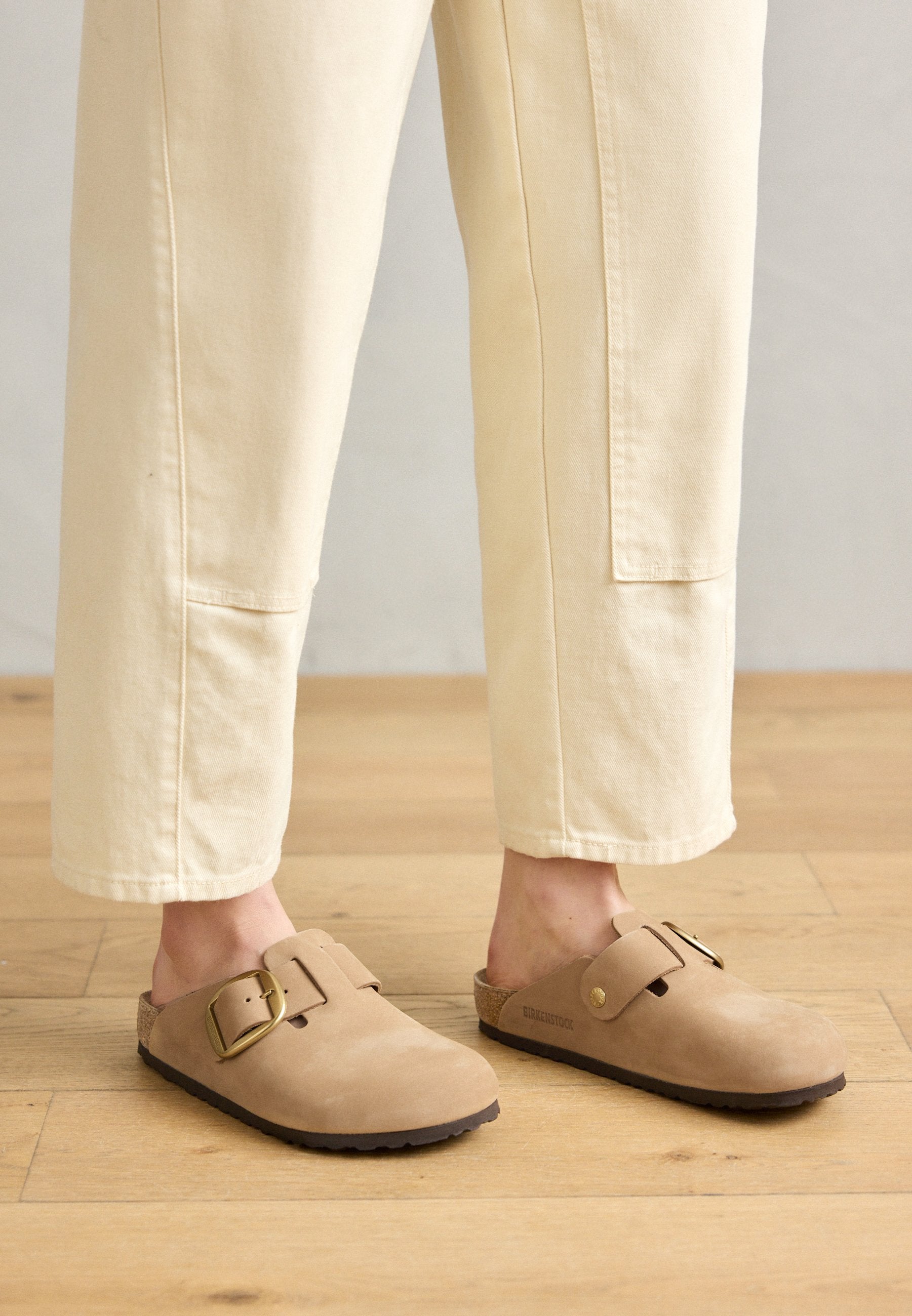 BOSTON BIG BUCKLE LENB REGULAR - Mules - sandcastle