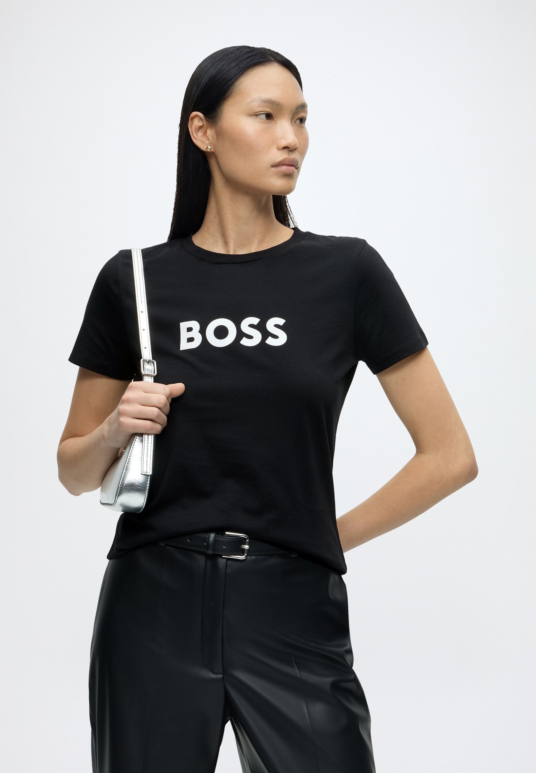 ELOGO - Basic T-shirt - black