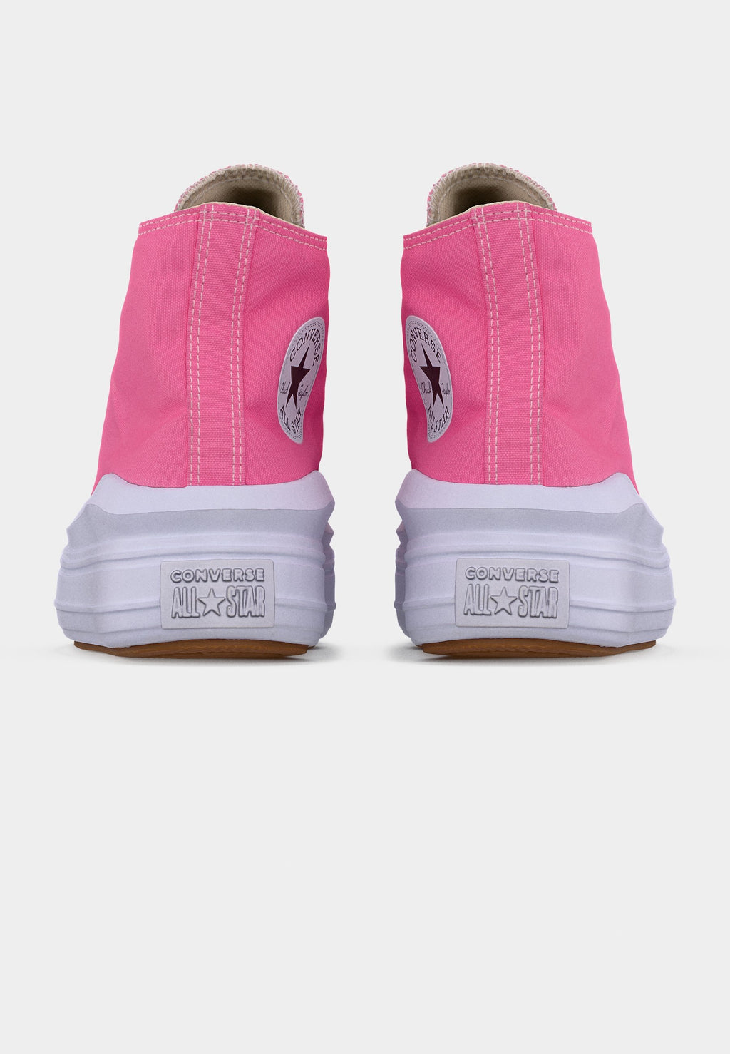 CHUCK TAYLOR ALL STAR MOVE PLATFORM - High-top trainers - pink/white/black