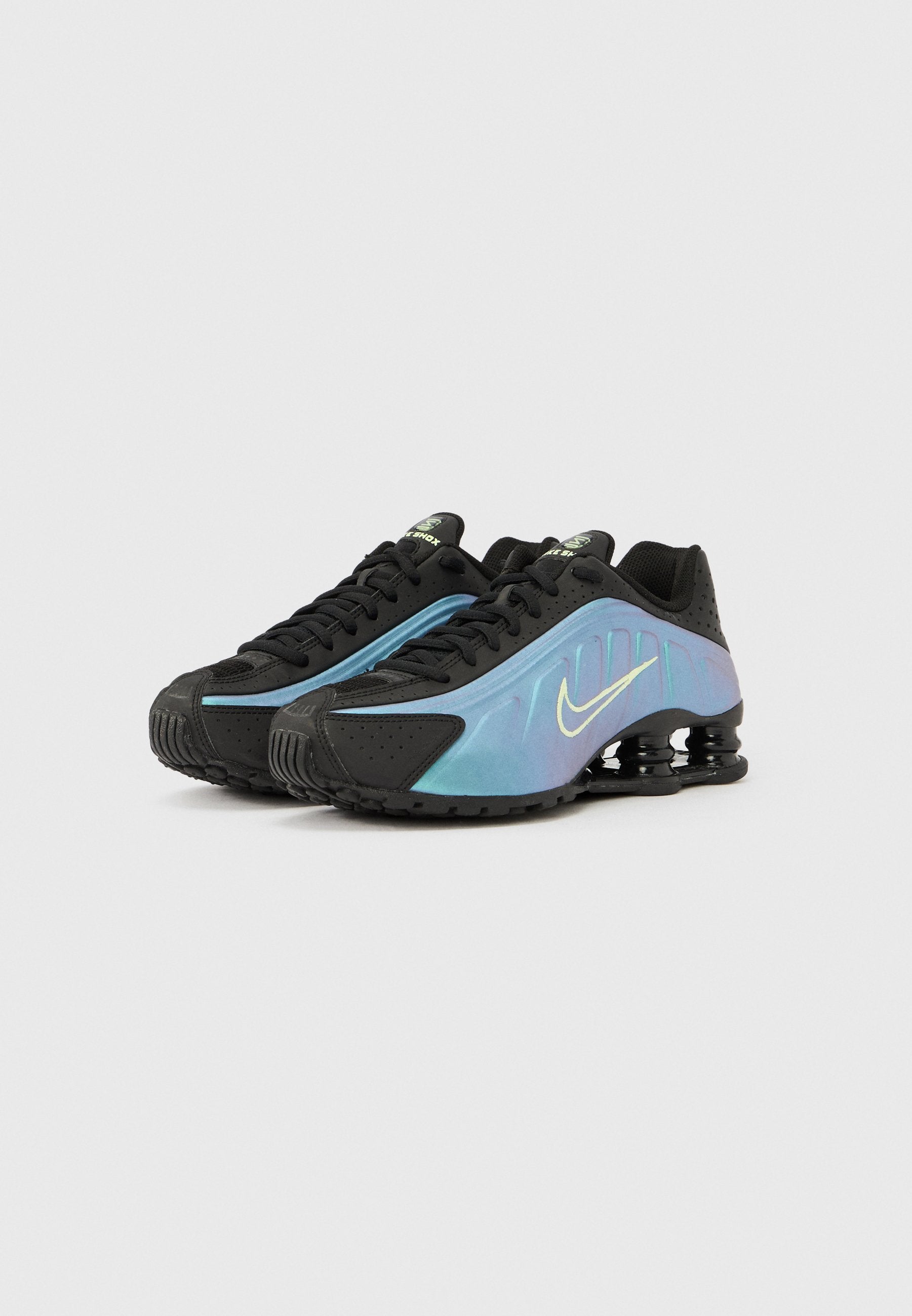 أحذية SHOX R4 SHIFT UNISEX - أحذية رياضية - ياقوتي/ليموني فاتح/نقطة قلم/أسود