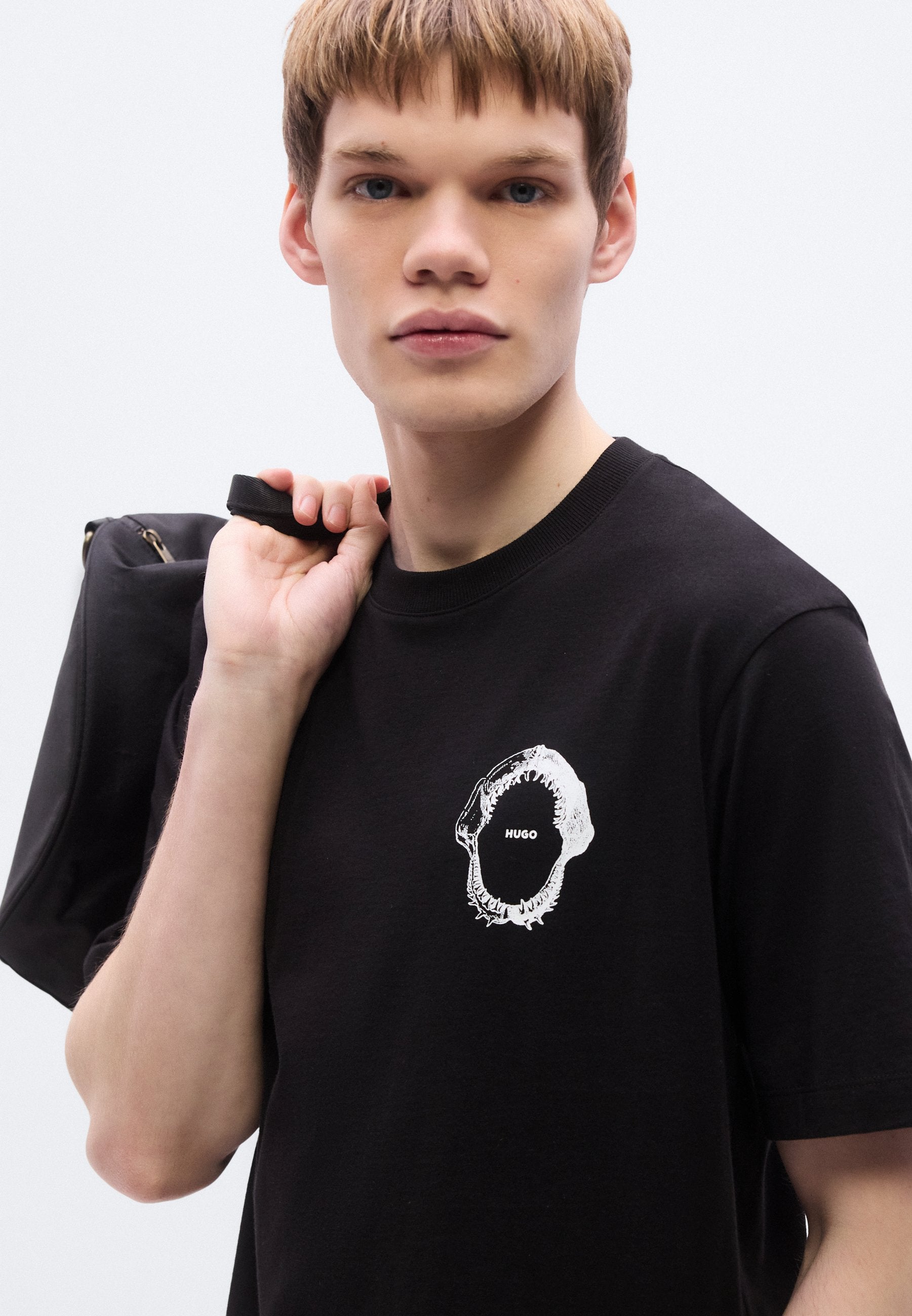 NOFISHIX - Print T-shirt - black