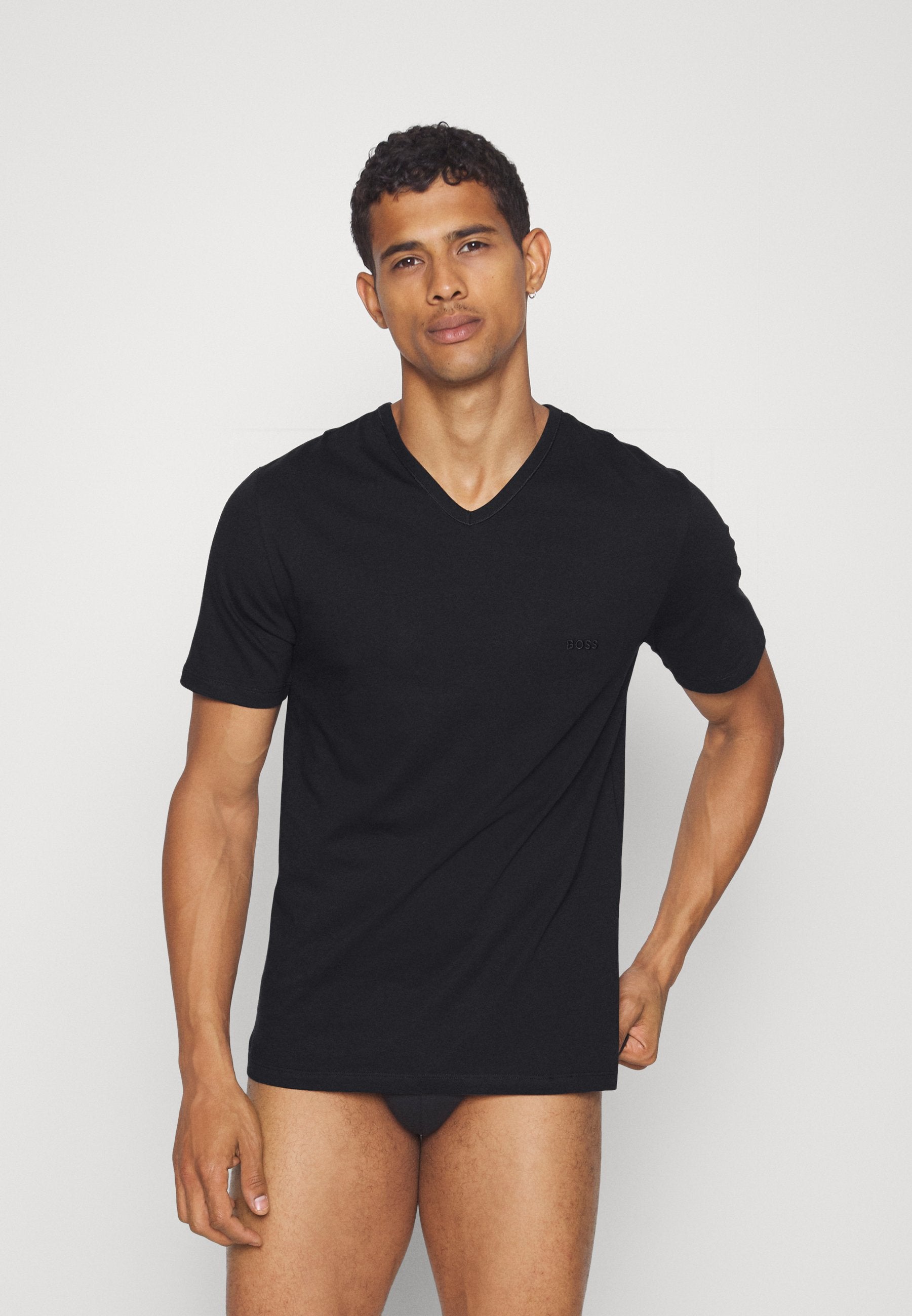CLASSIC 3 PACK - Undershirt - black