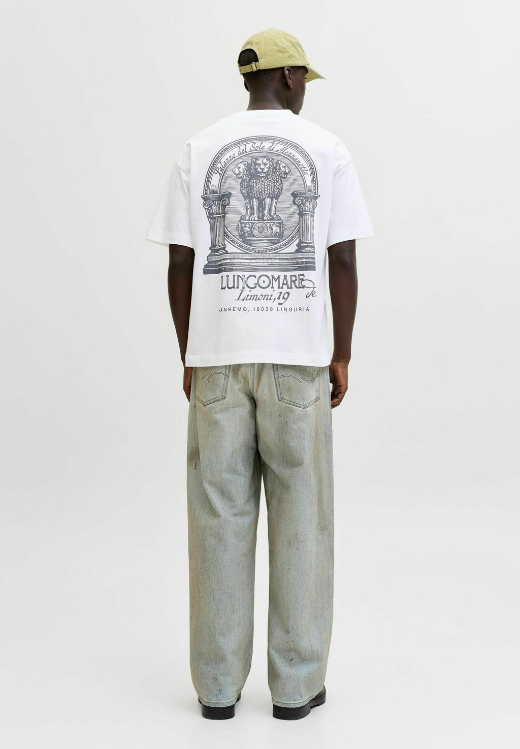 T- - Print T-shirt - bright white