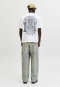 T- - Print T-shirt - bright white