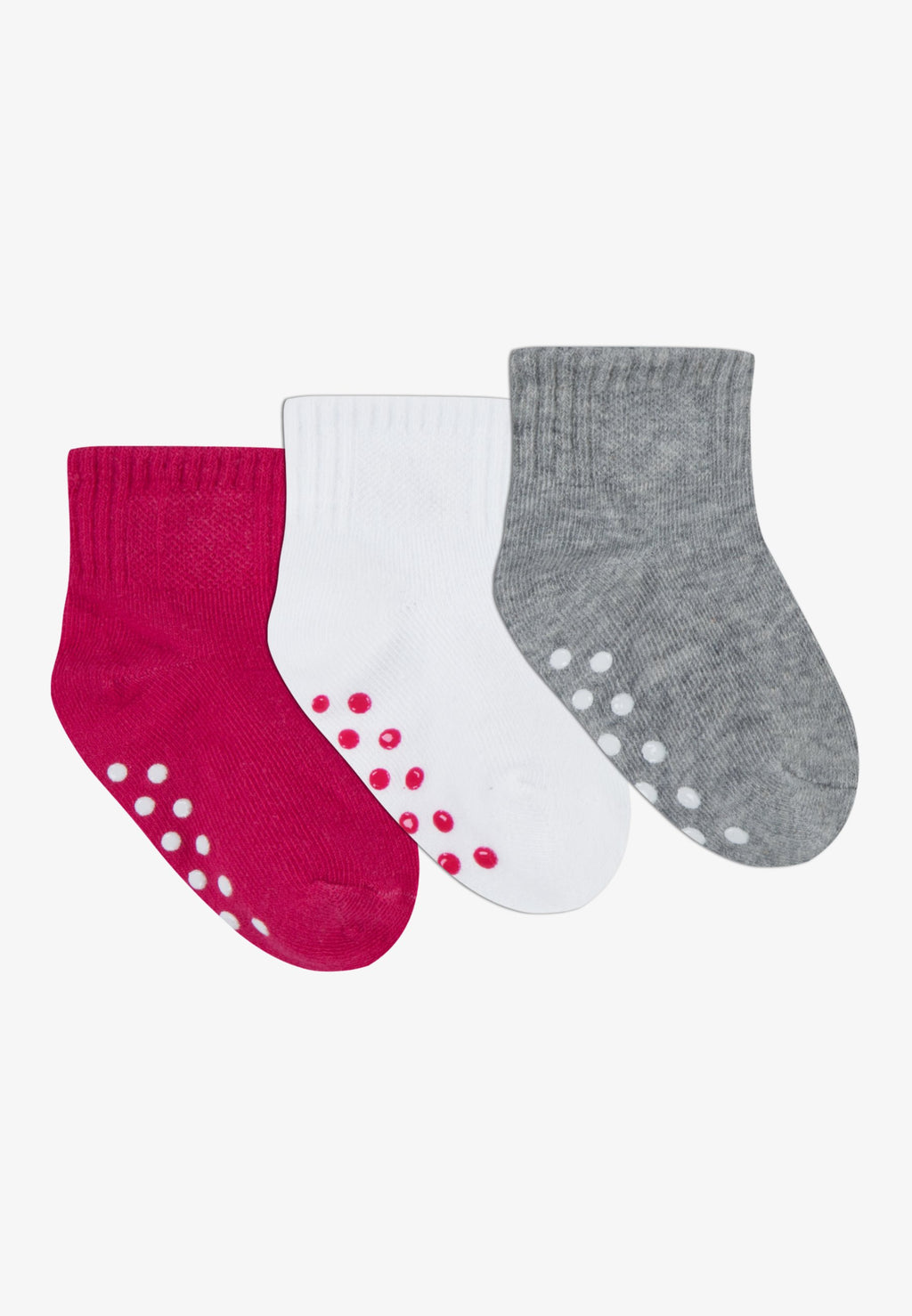 CORE FUTURA GRIPPER UNISEX 3 PACK - Socks - rush pink