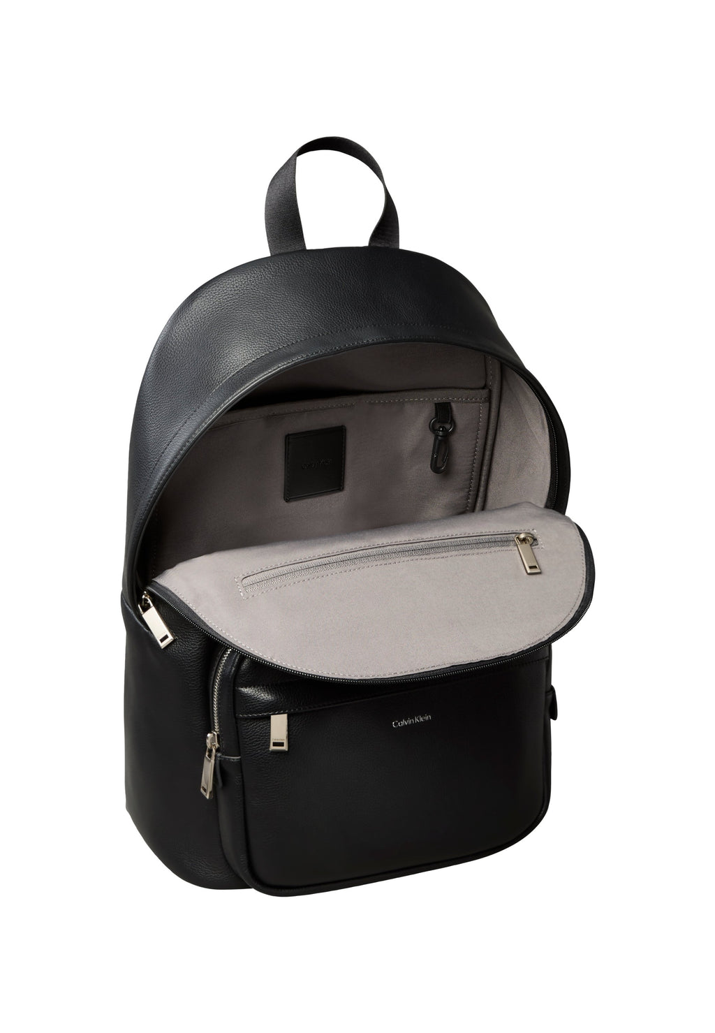 RAISED ROUND BACKPACK - Rucksack - black