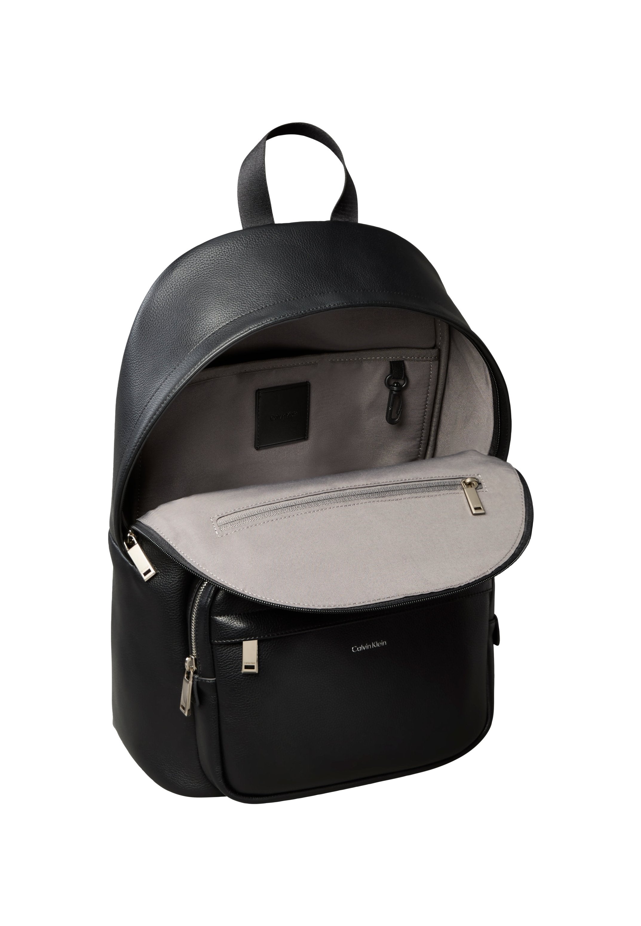 RAISED ROUND BACKPACK - Rucksack - black