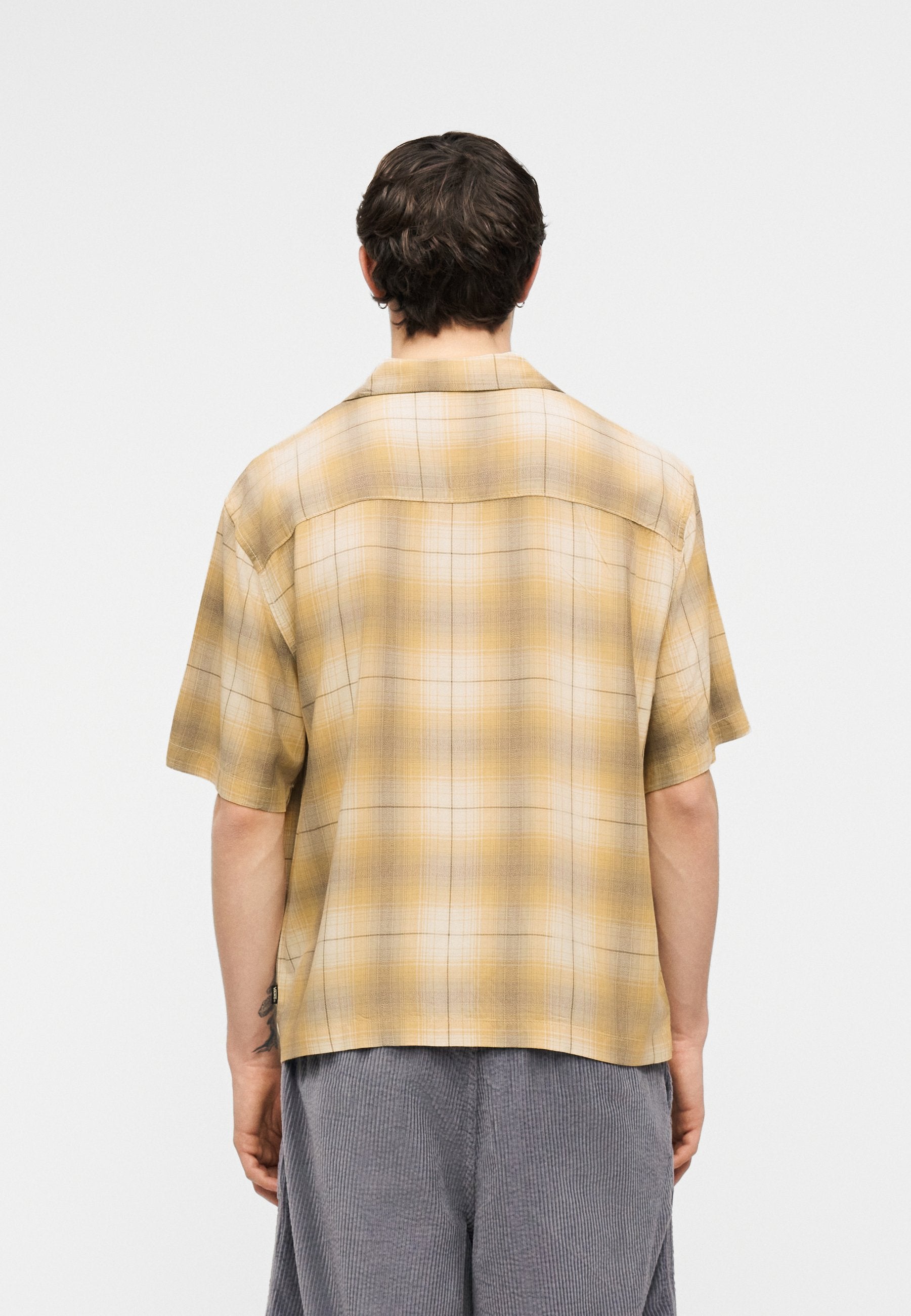 PLAID CAMP - Shirt - sesame/egret