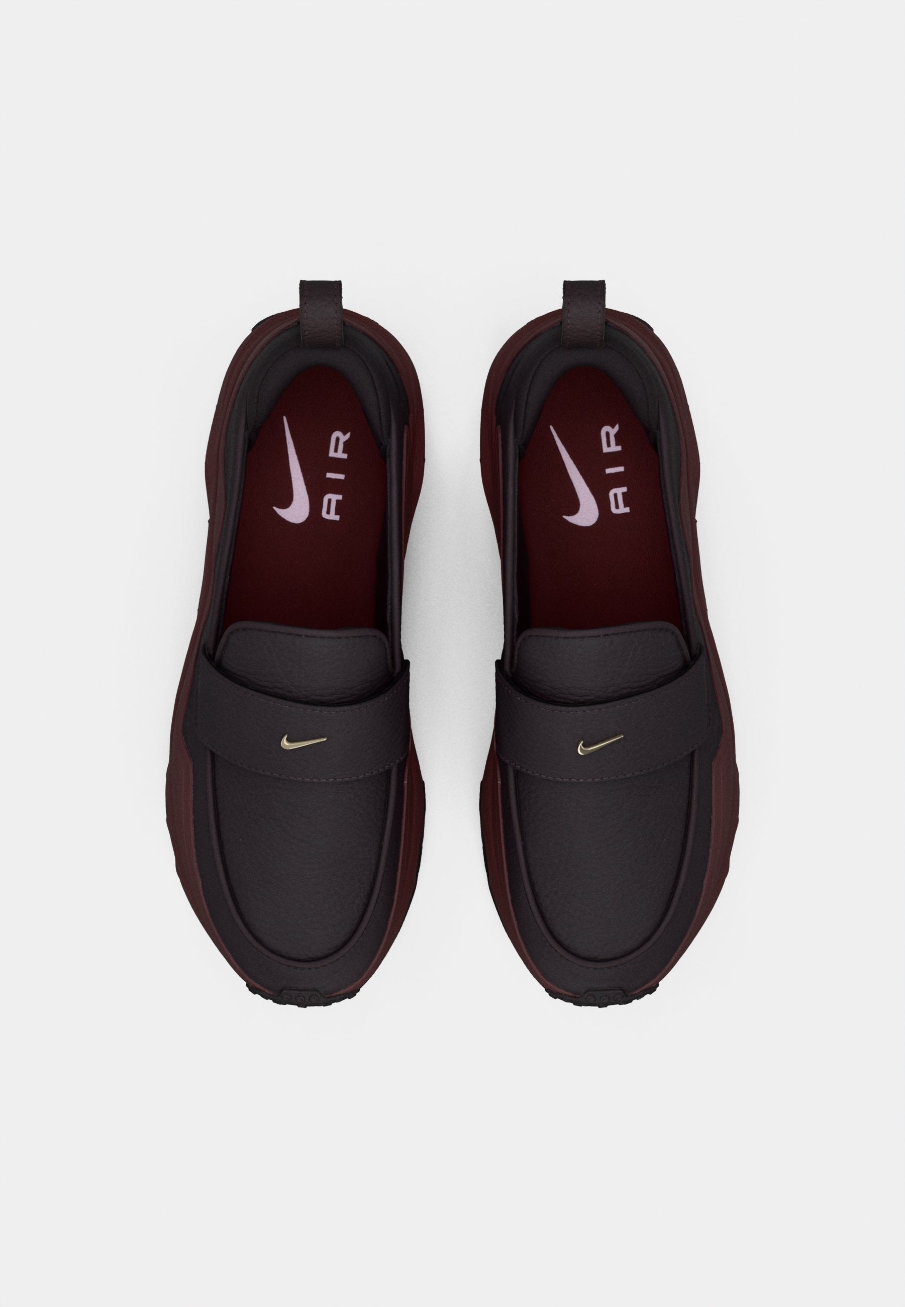AIR MAX PHENOMENA - Slip-ons - burgundy crush/metallic silver-coloured/burgundy ash/black/pink foam