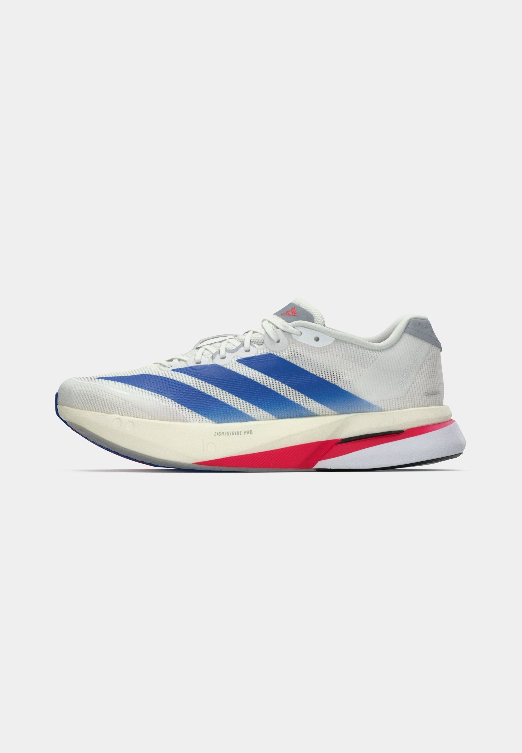 ADIZERO BOSTON 13 M - Road running shoes - footwear white/team royal blue/halo silver-coloured