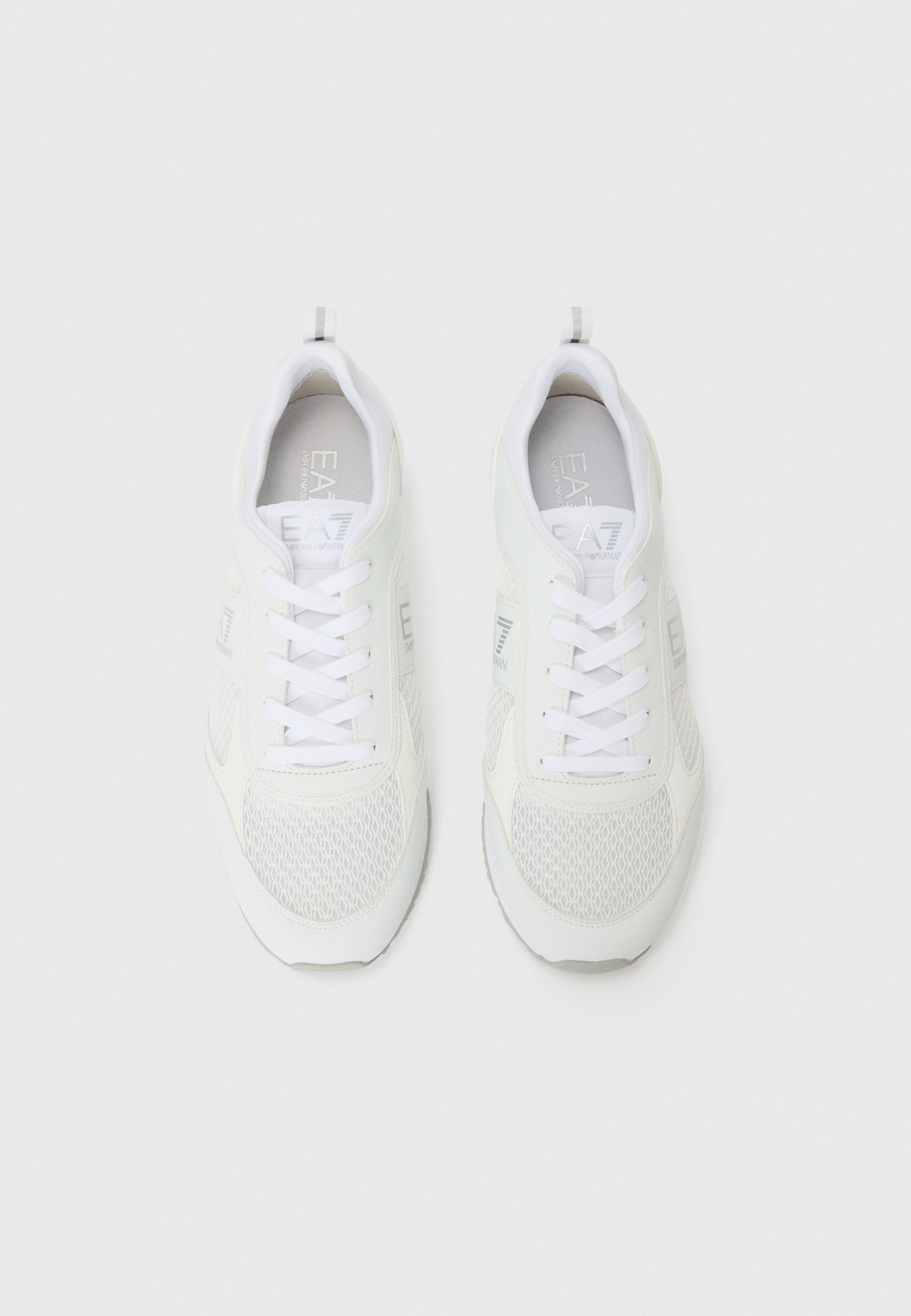 Baskets - blanc/argenté