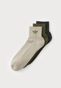 1/4 3PACK - Socks - medium dark khaki/wonder beige/legend earth