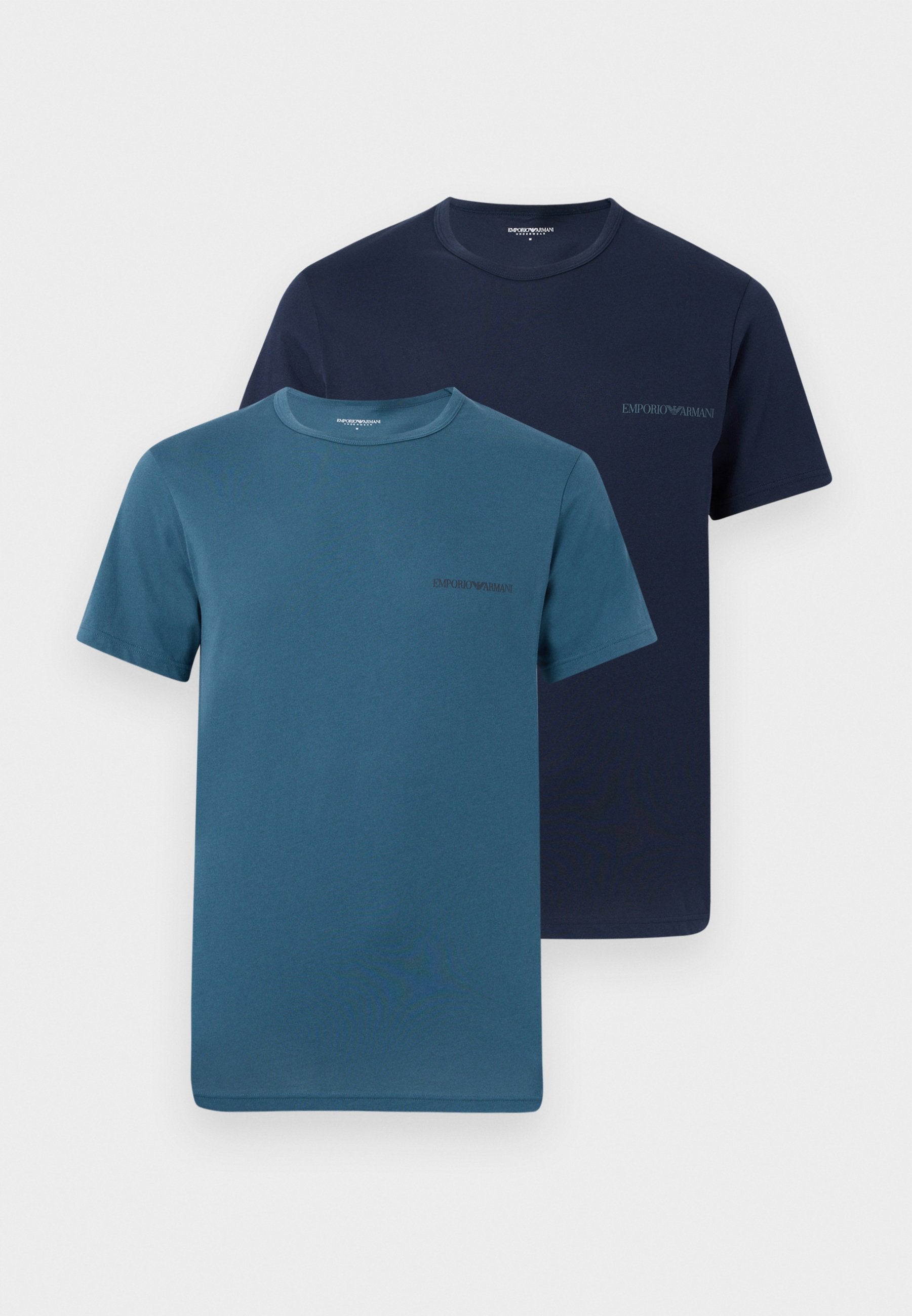 PARTE ALTA CREW NECK 2 PACK - Basic T-shirt - blue/orion