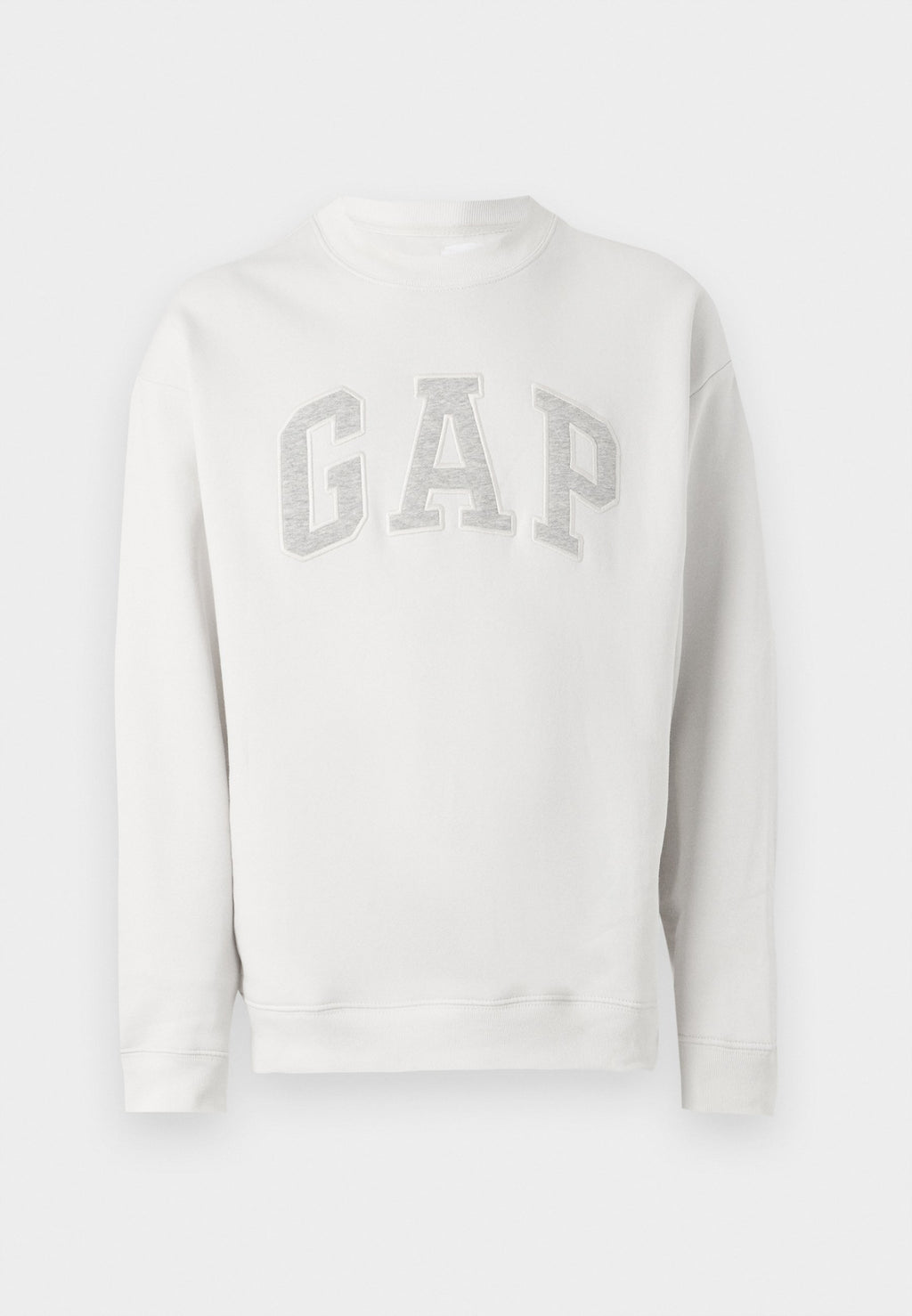 HERITAGE LOGO CREW SOLID - Sweatshirt - stone
