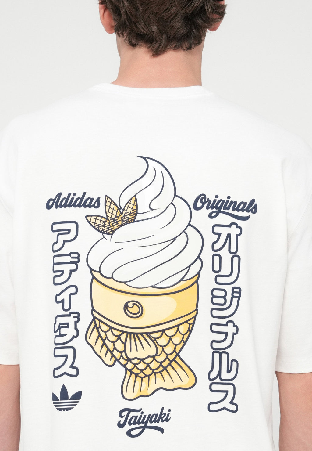 TAIYAKI TEE UNISEXE - T-shirt imprimé - blanc