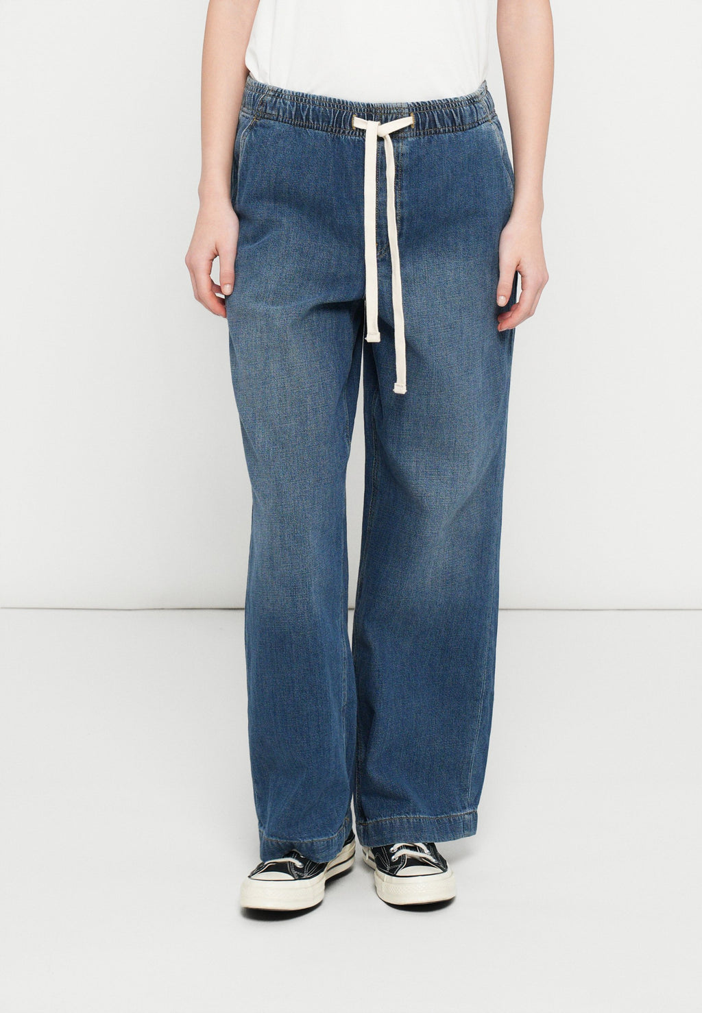 OLYMPUS - Wide Leg - dark blue