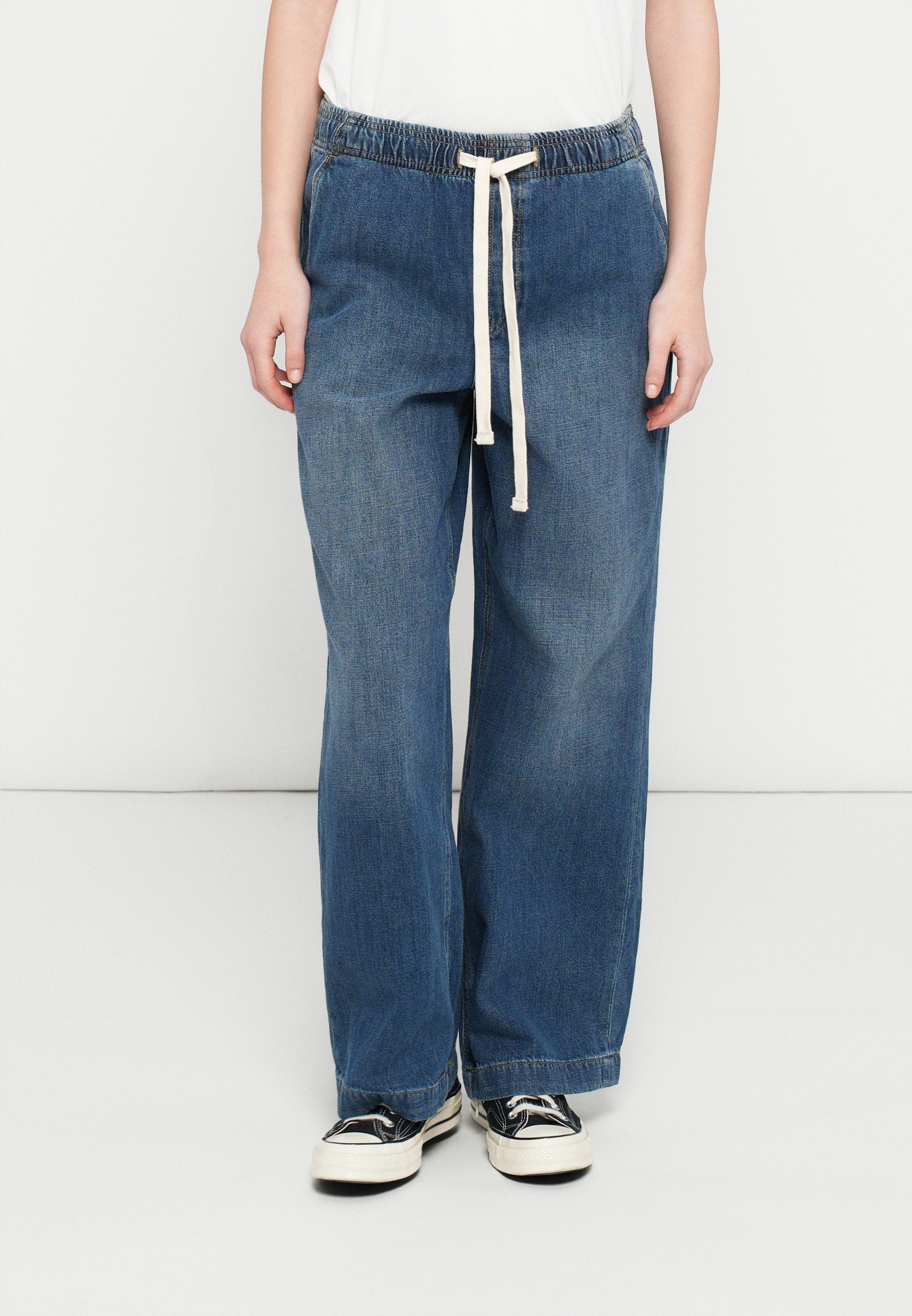 OLYMPUS - Wide Leg - dark blue