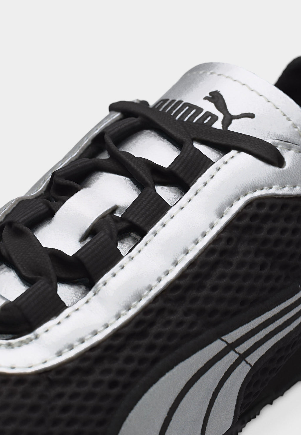 H STREET UNISEX - Trainers - black/silver-coloured
