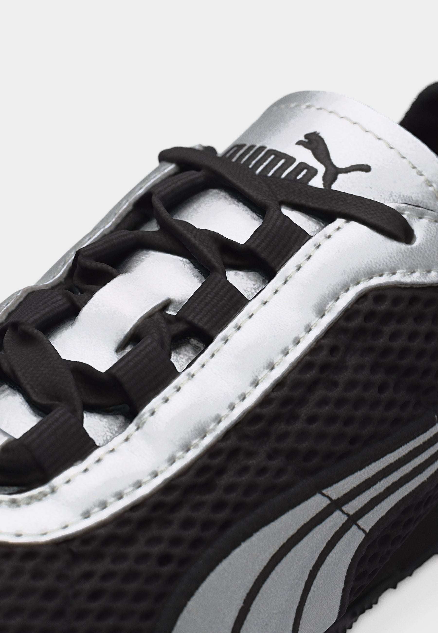 H STREET UNISEX - Trainers - black/silver-coloured