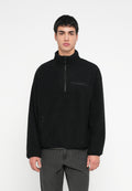 LOGO ARCTIC - Fleece jumper - black