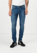 Slim fit JJIGLENN JJBASIC SQ 223 NOOS - Slim fit jeans - blue denim
