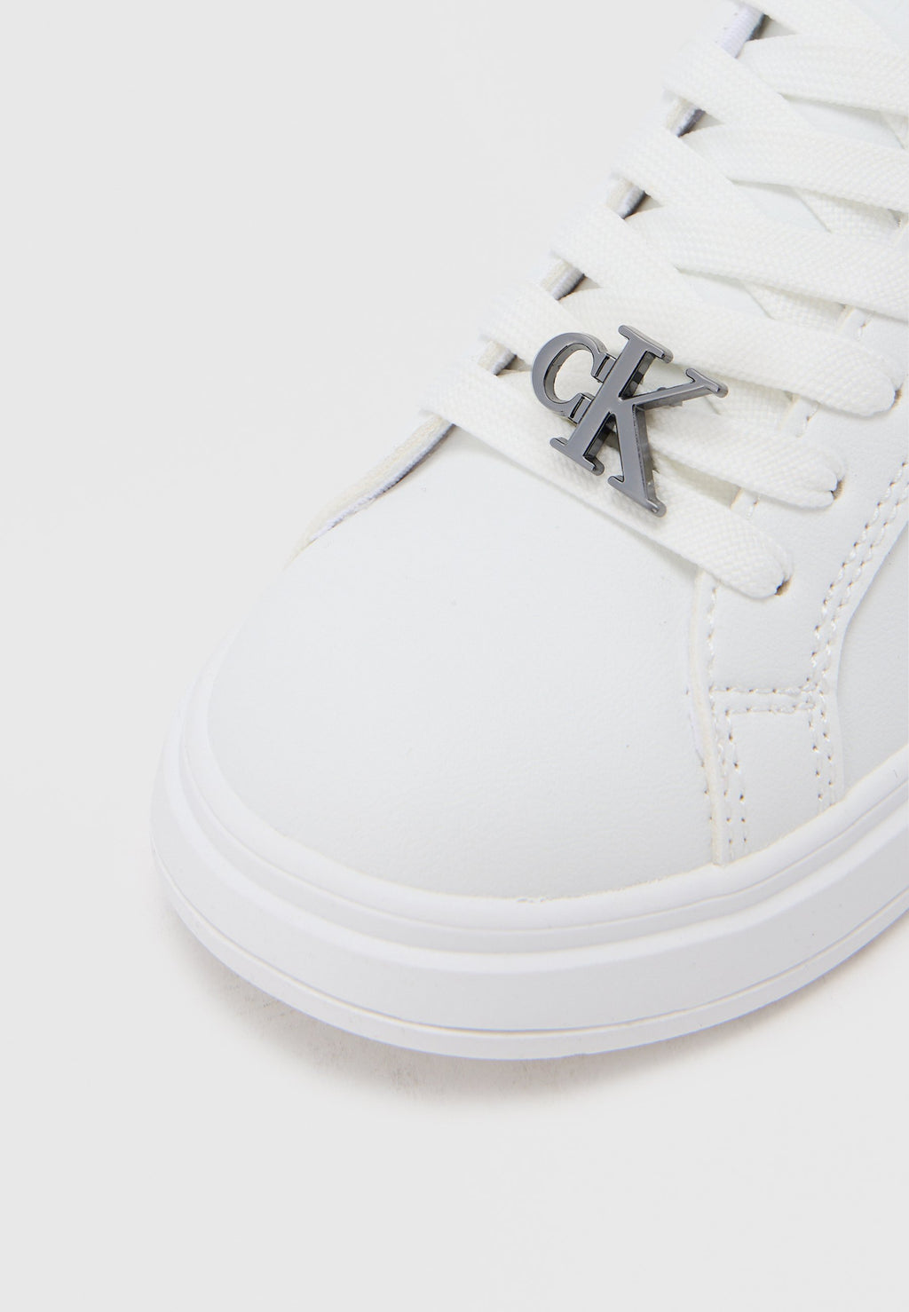 MANHATTAN UNISEX - Trainers - white/silver-coloured