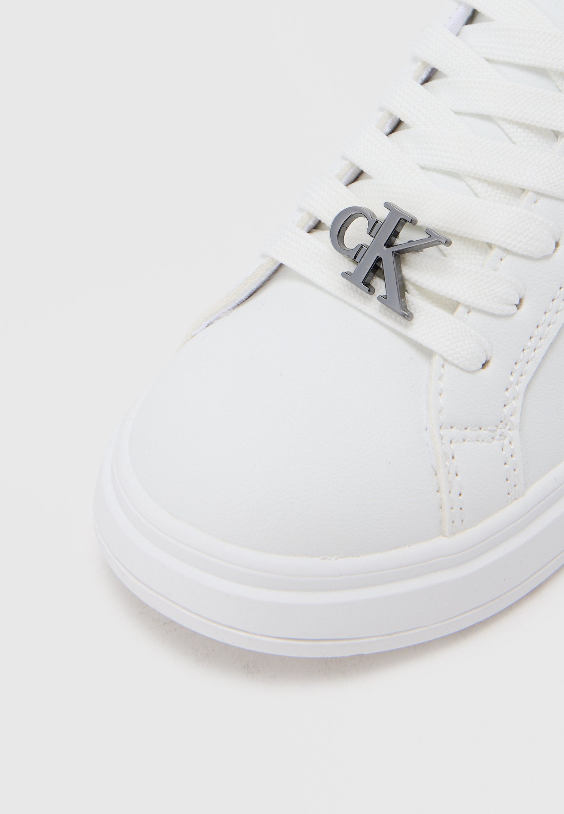 MANHATTAN UNISEX - Trainers - white/silver-coloured