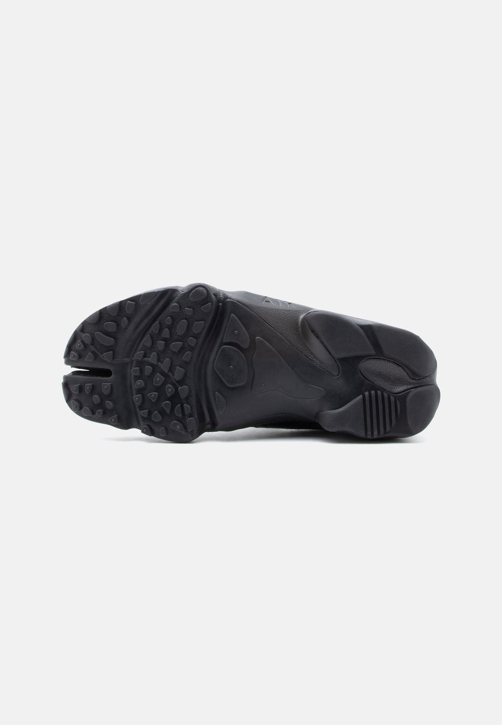 AIR RIFT SE - Ballerines à bride cheville - noir/argenté métallisé