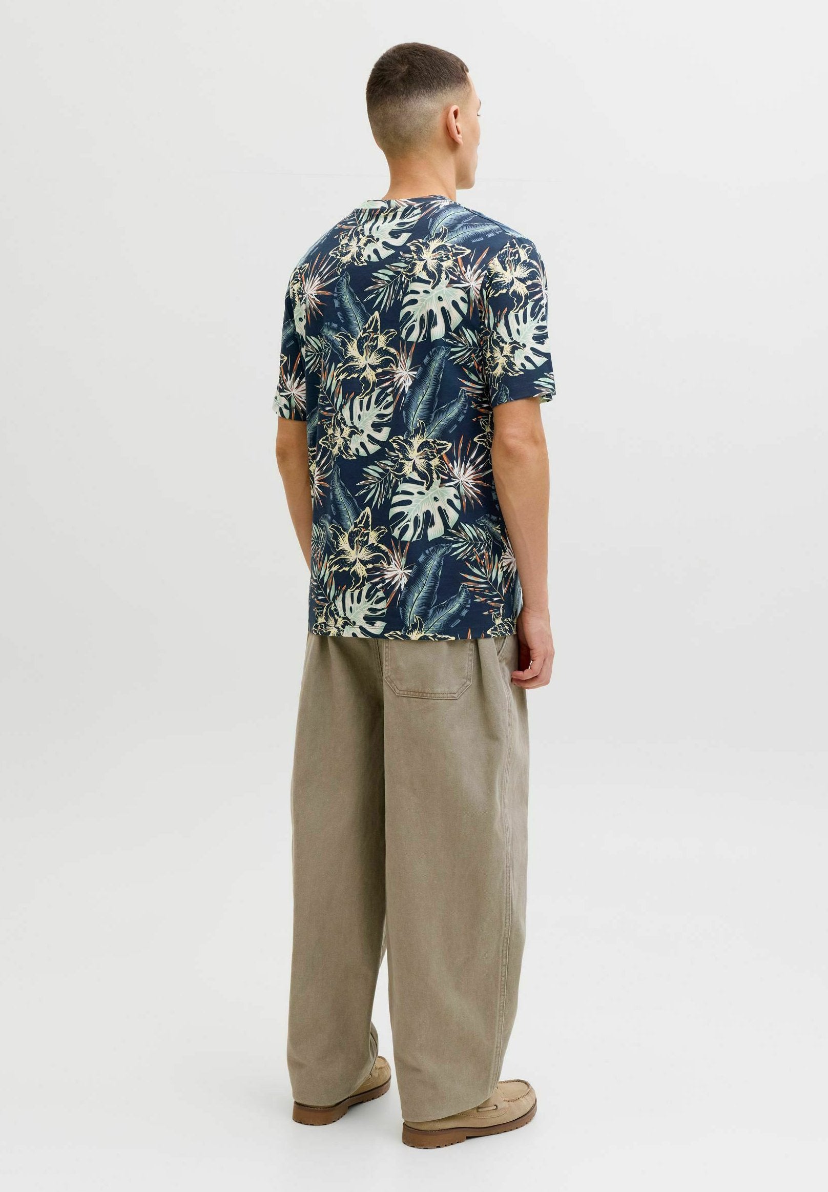 T- - Print T-shirt - navy blazer