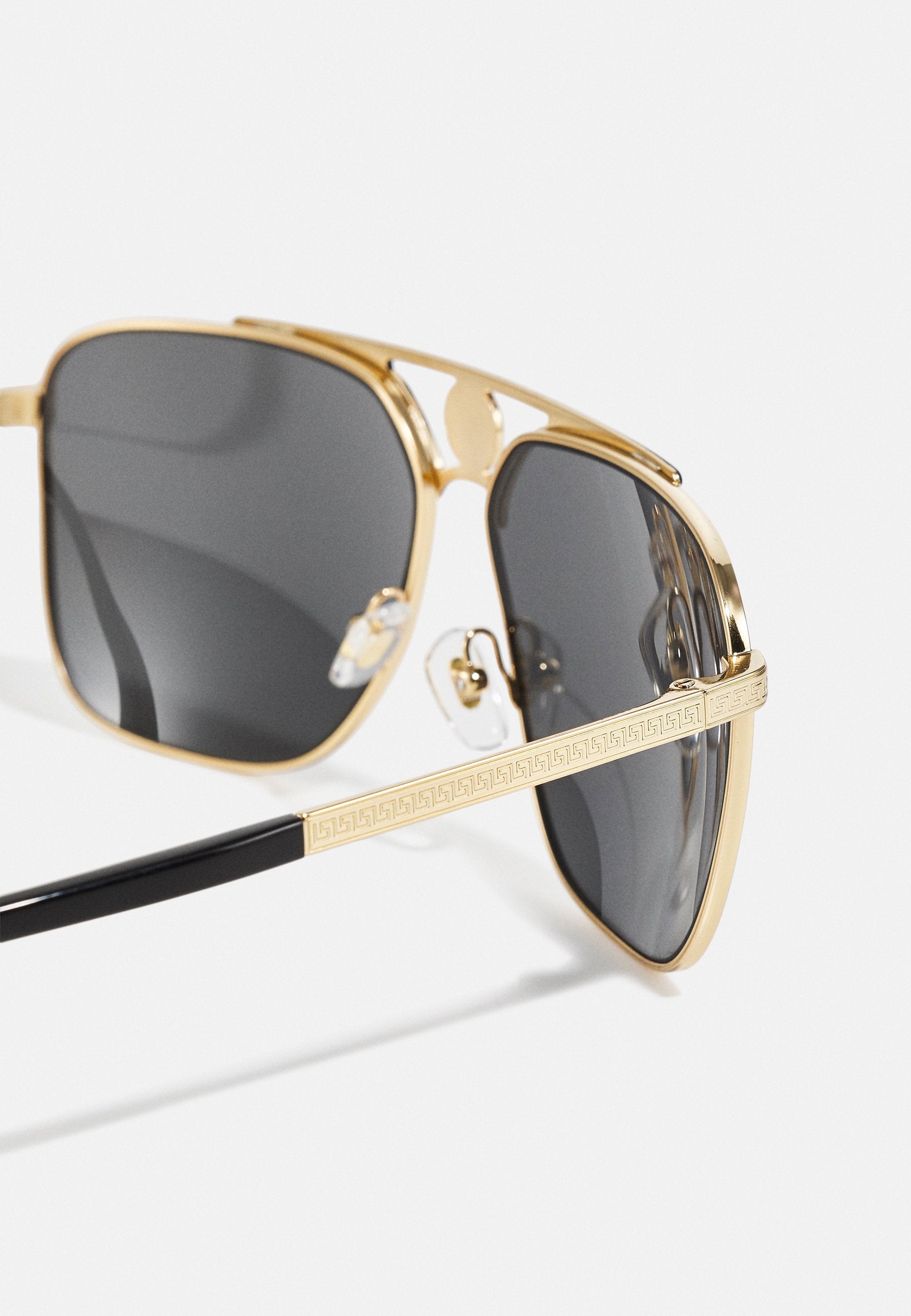 UNISEX - Sunglasses - gold-coloured/matte black
