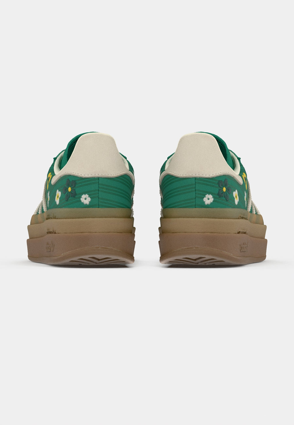 GAZELLE BOLD W X LIBERTY - Trainers - bold green/off white/eqt yellow