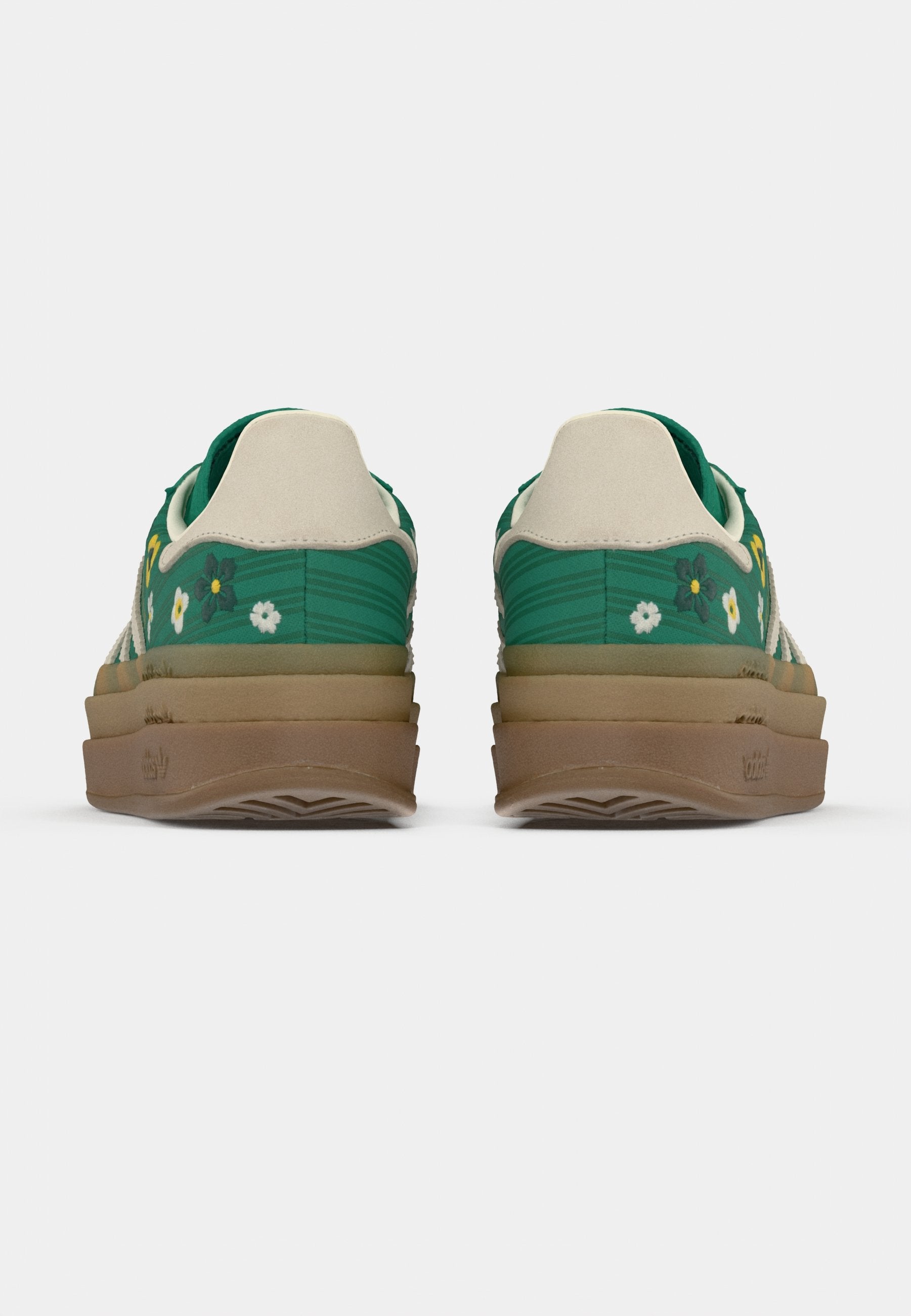 GAZELLE BOLD W X LIBERTY - Trainers - bold green/off white/eqt yellow