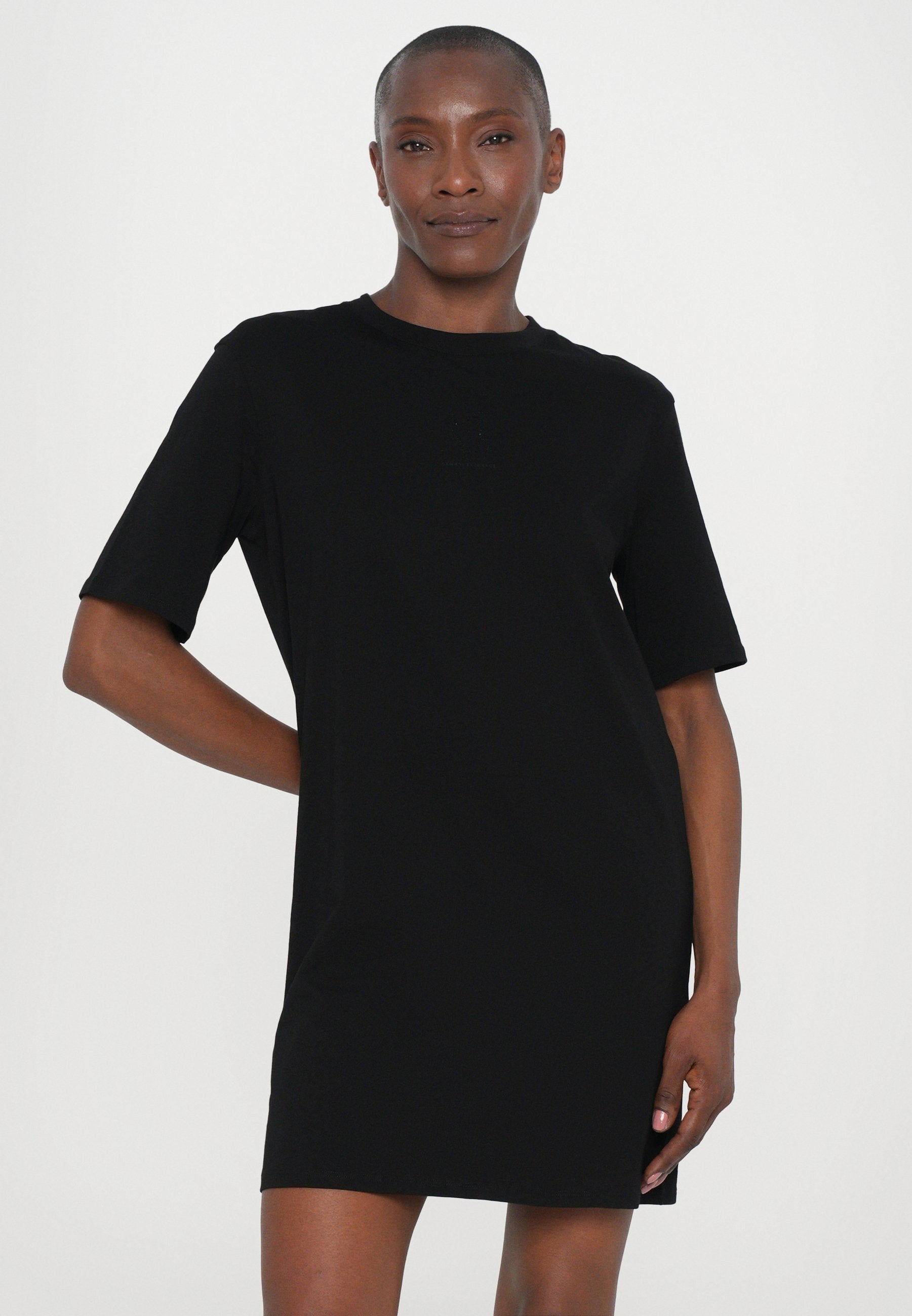 Jersey dress - black